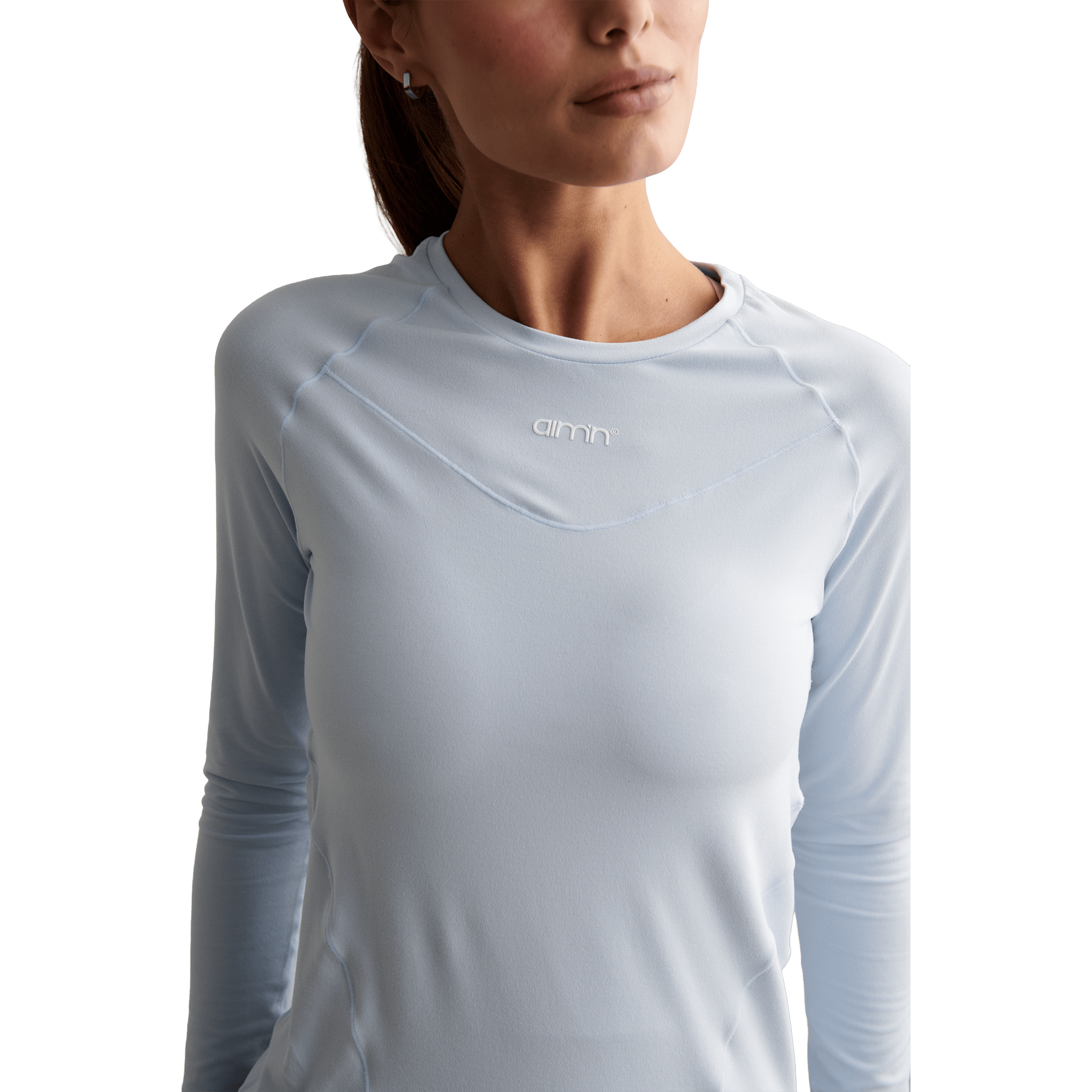 Womens AIM'N Soft Basic Long Sleeve Top