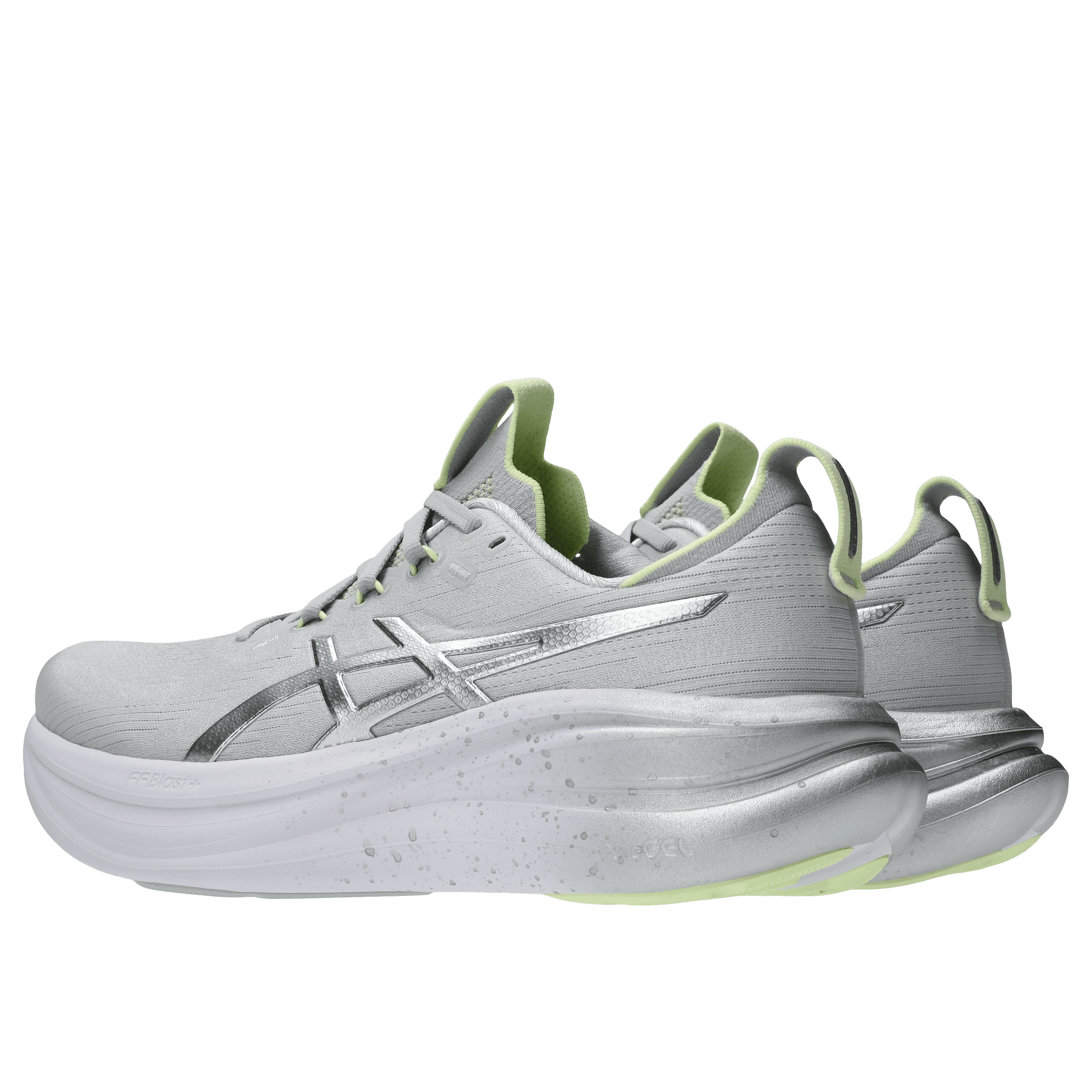 Mens Asics Gel-Nimbus 28 Plantinum Running Shoes