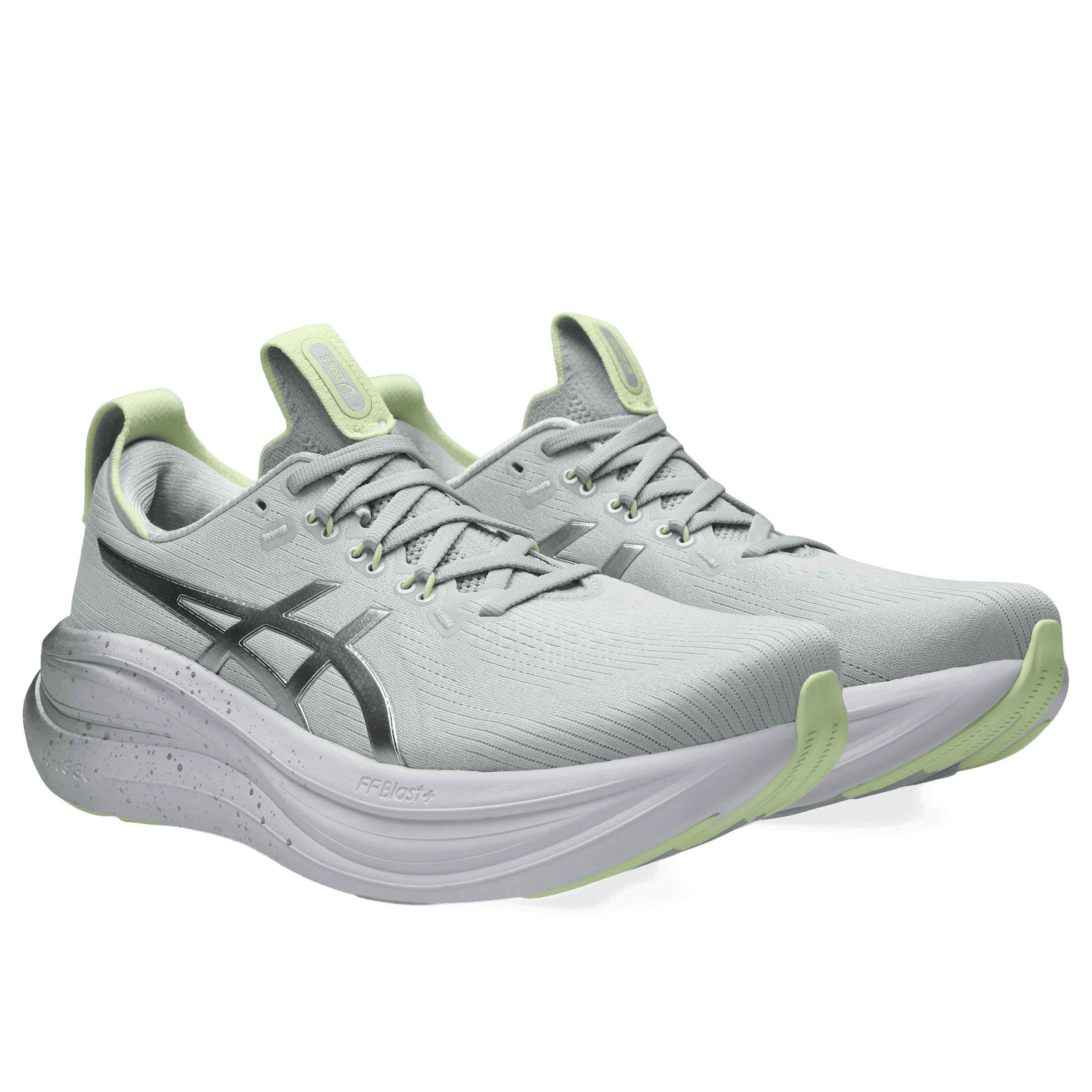 Mens Asics Gel-Nimbus 28 Plantinum Running Shoes