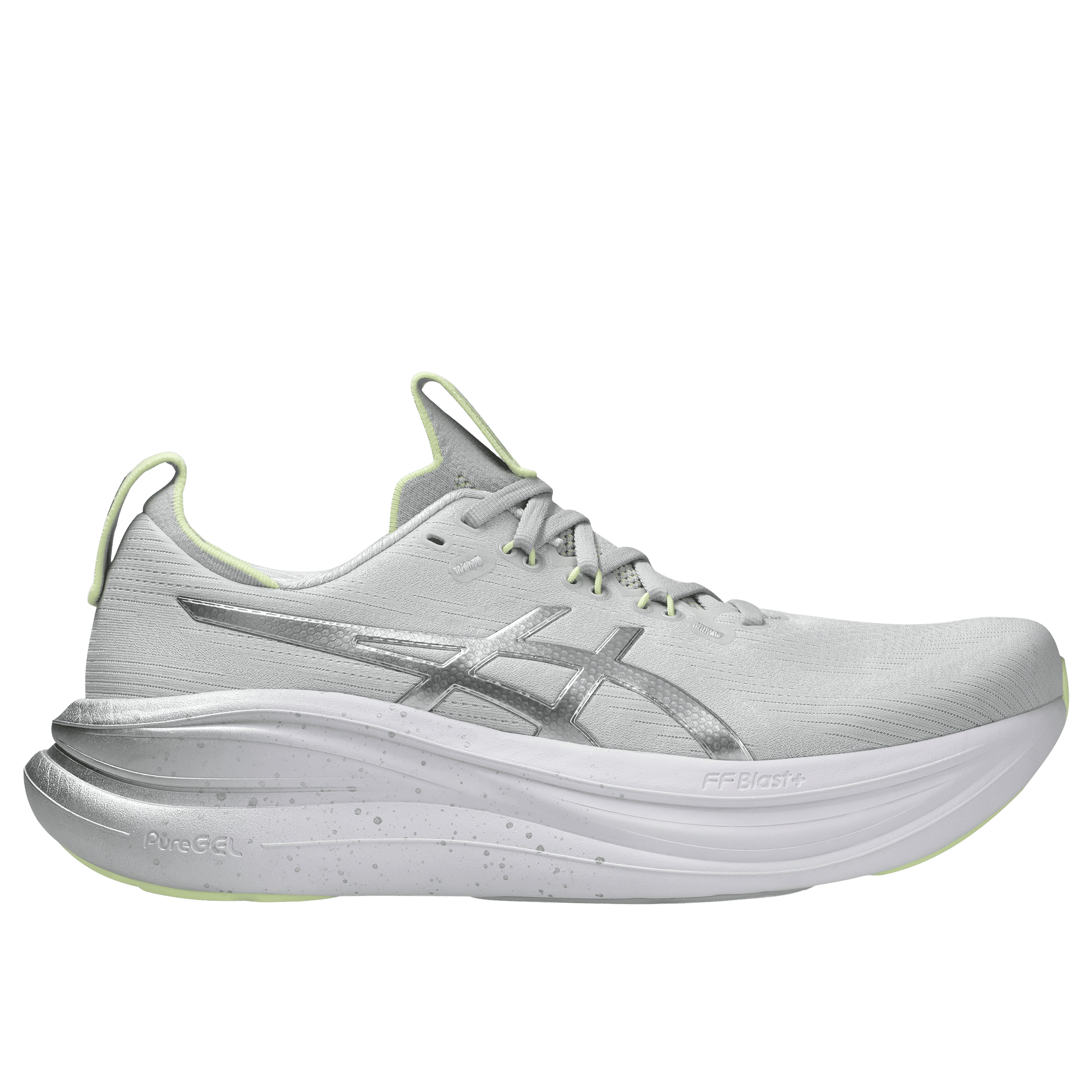 Mens Asics Gel-Nimbus 28 Plantinum Running Shoes