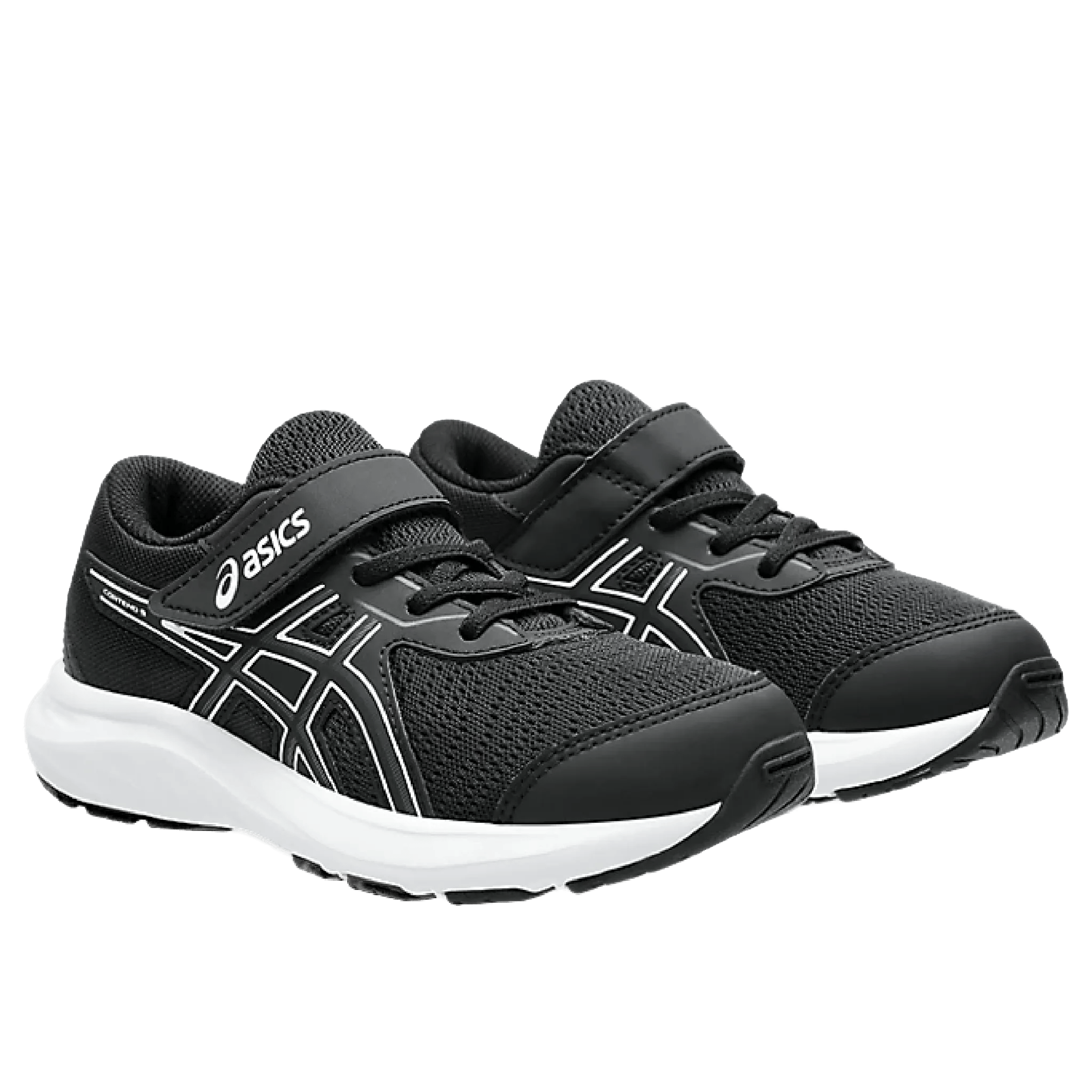 Kids Asics Contend 9 (Pre School) Velcro Running Shoes