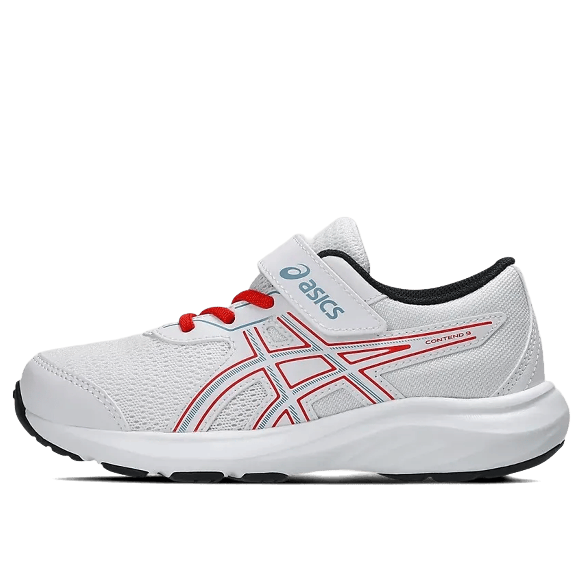 Kids Asics Contend 9 (Pre School) Velcro Running Shoes