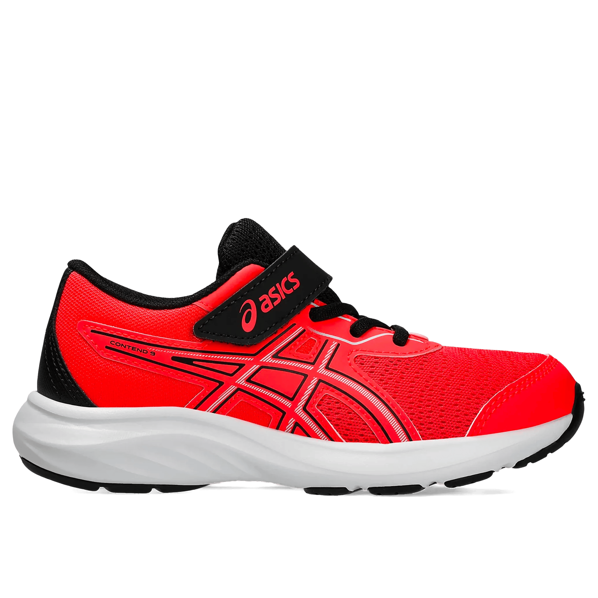 Kids Asics Contend 9 (Pre School) Velcro Running Shoes