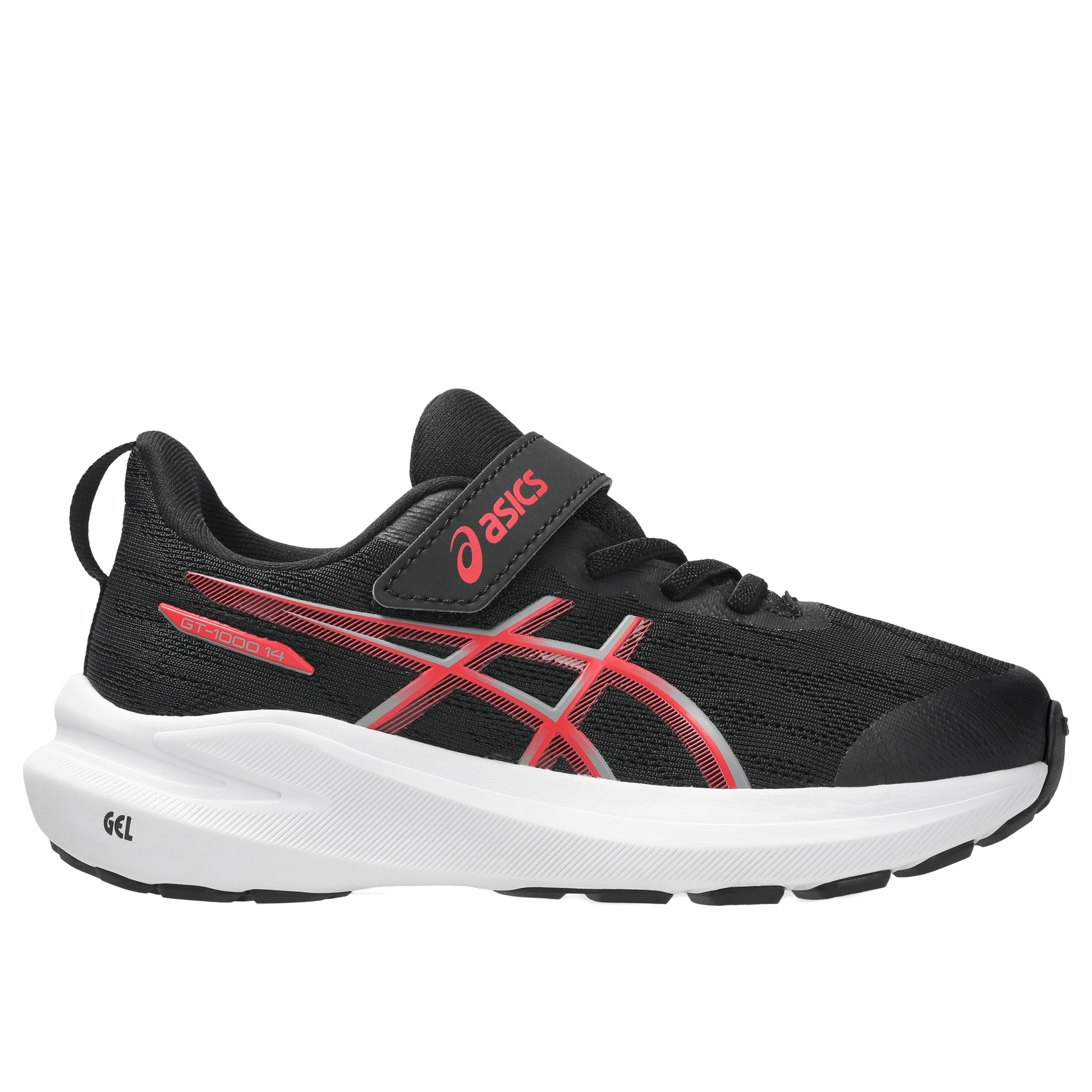 Kids Asics GT-1000 14 (PS Velcro) Running Shoes