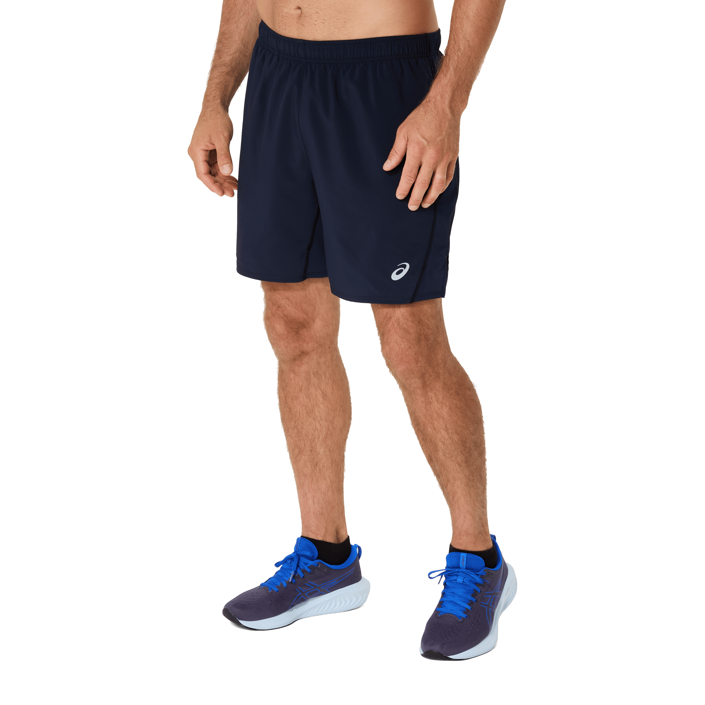 Mens Asics Silver (7") Shorts