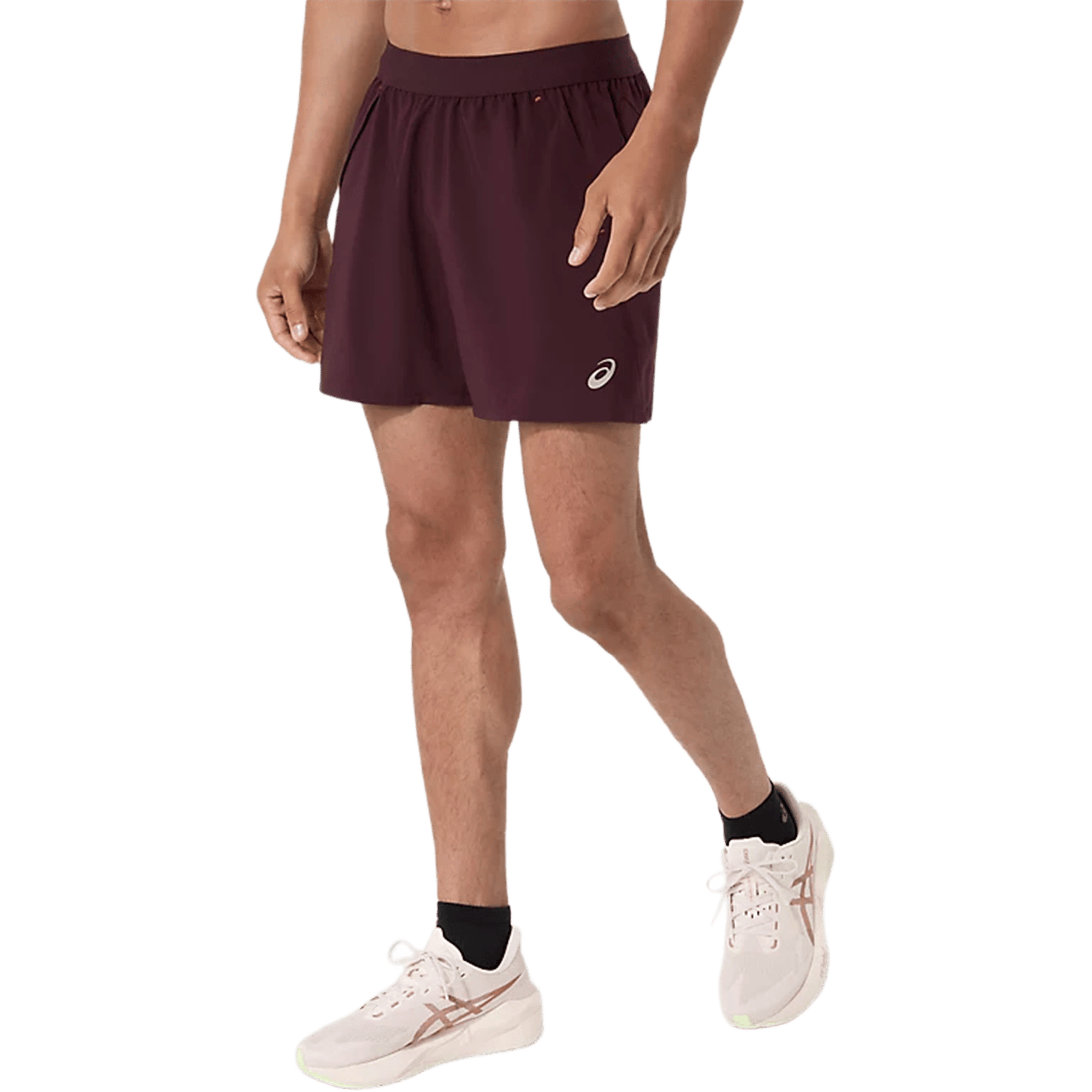 Mens Asics Road (5") Shorts