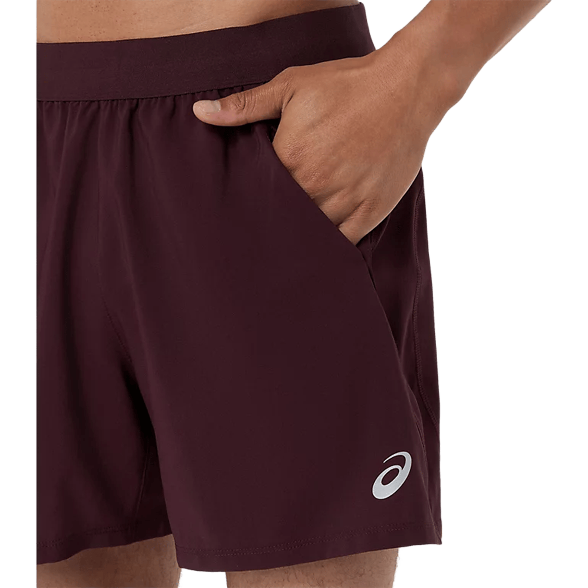 Mens Asics Road (5") Shorts