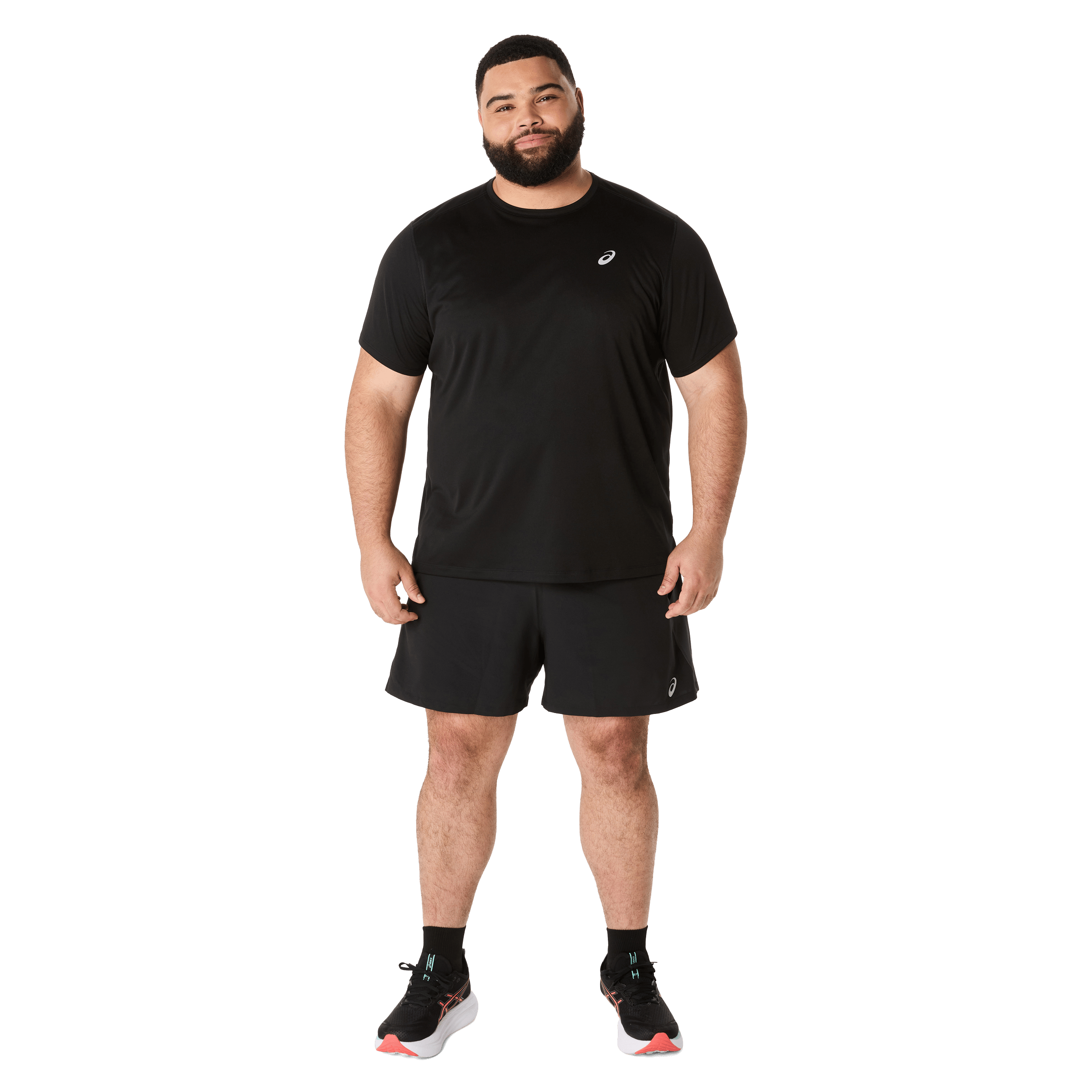Mens Asics Road (5") Shorts