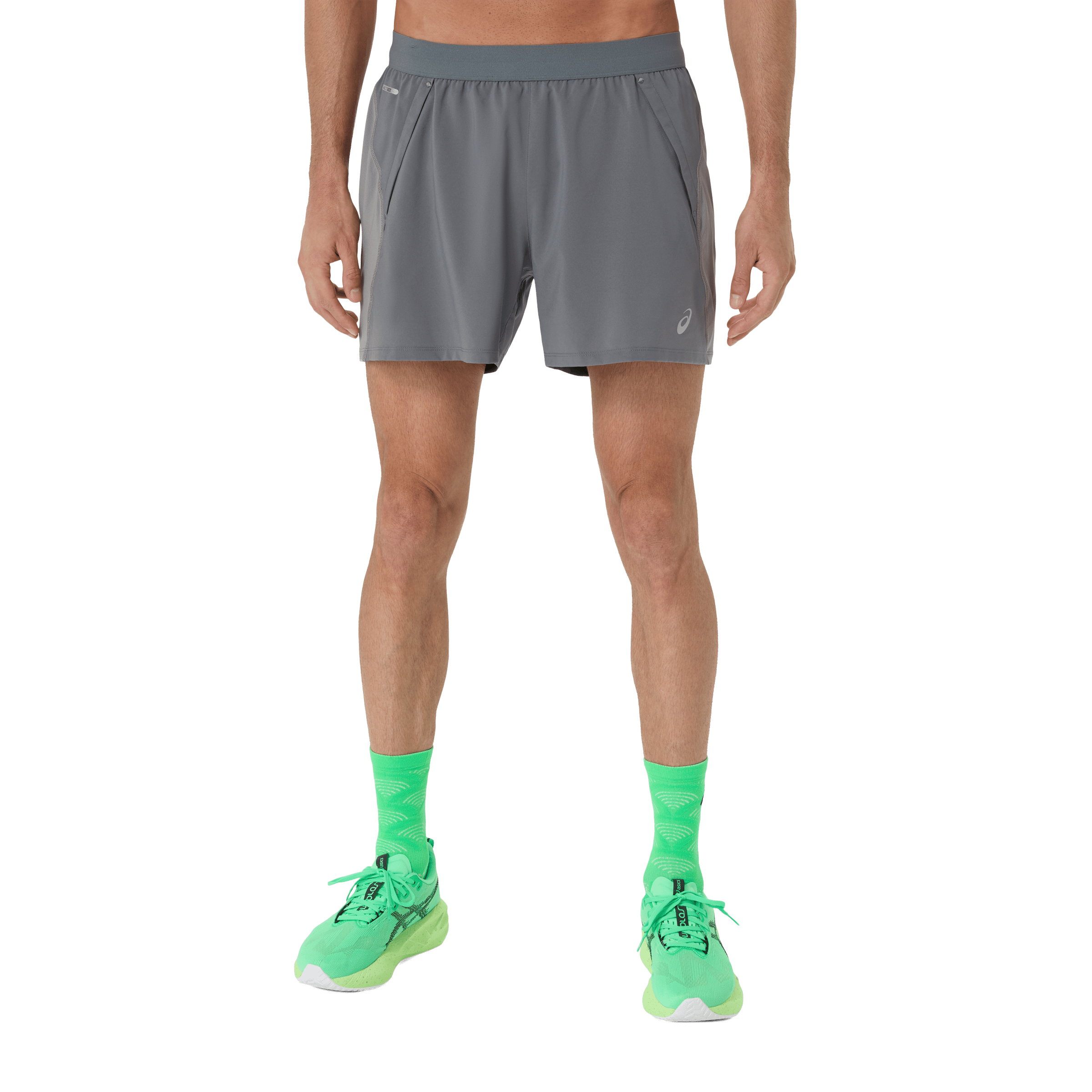 Mens Asics Road (5") Shorts