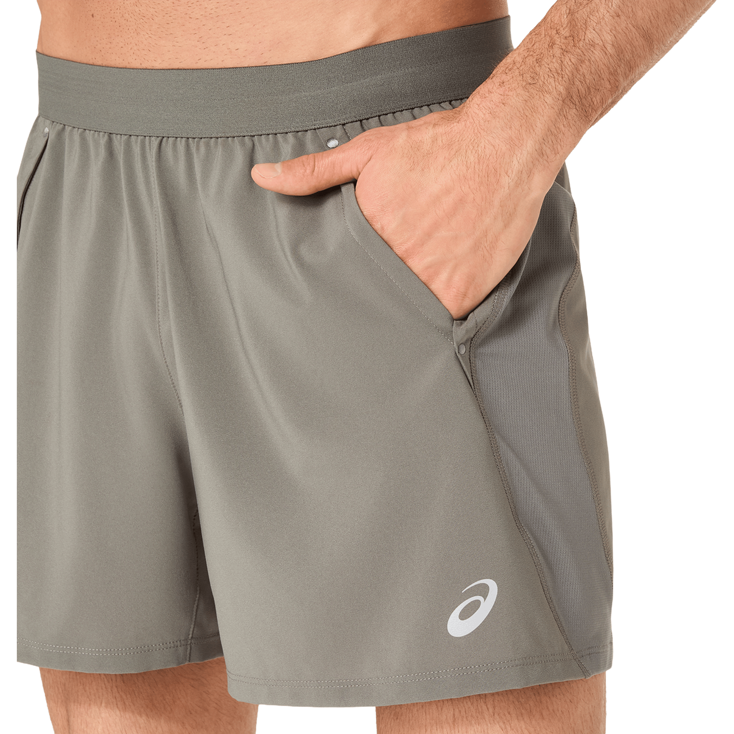 Mens Asics Road (5") Shorts