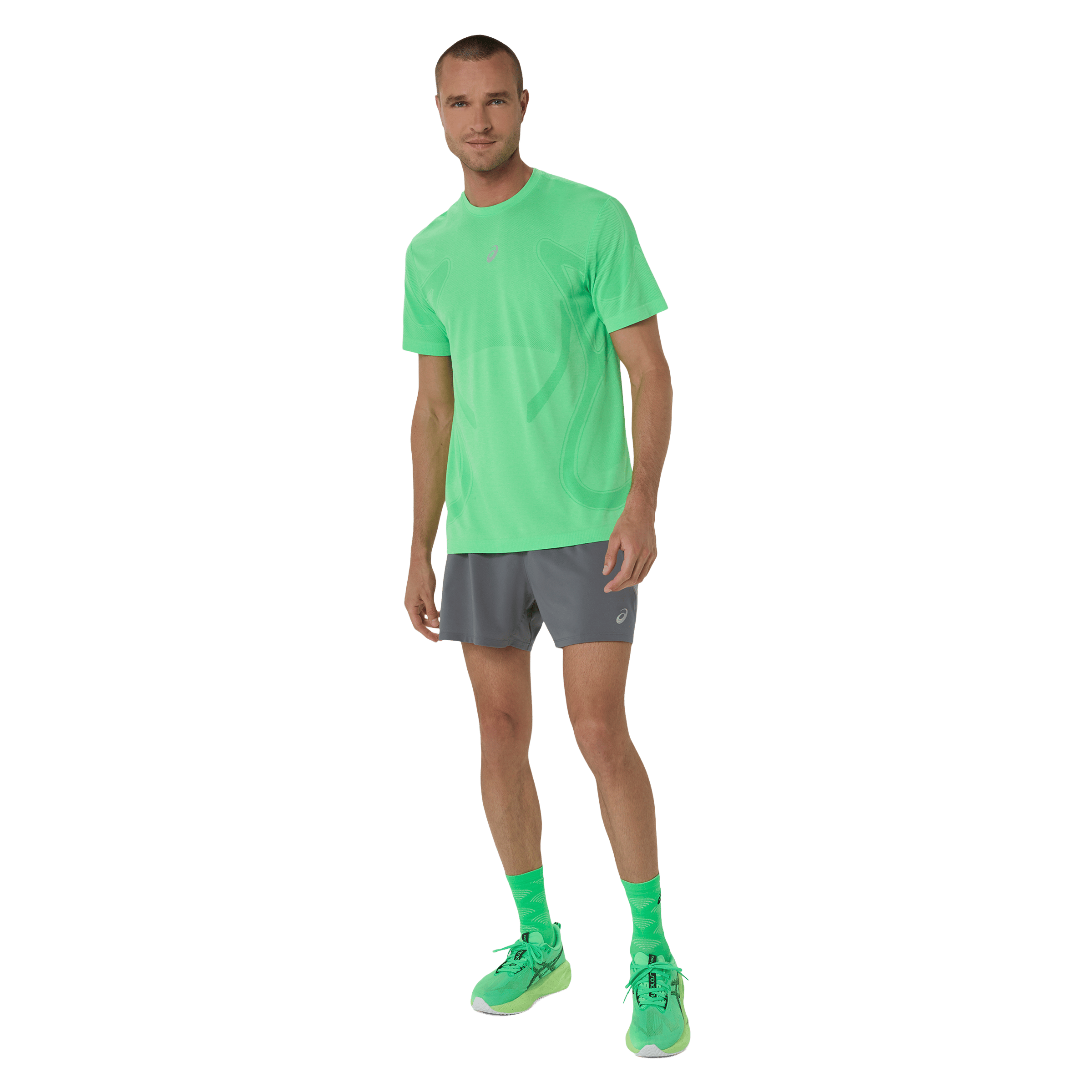 Mens Asics Road Seamless Tee