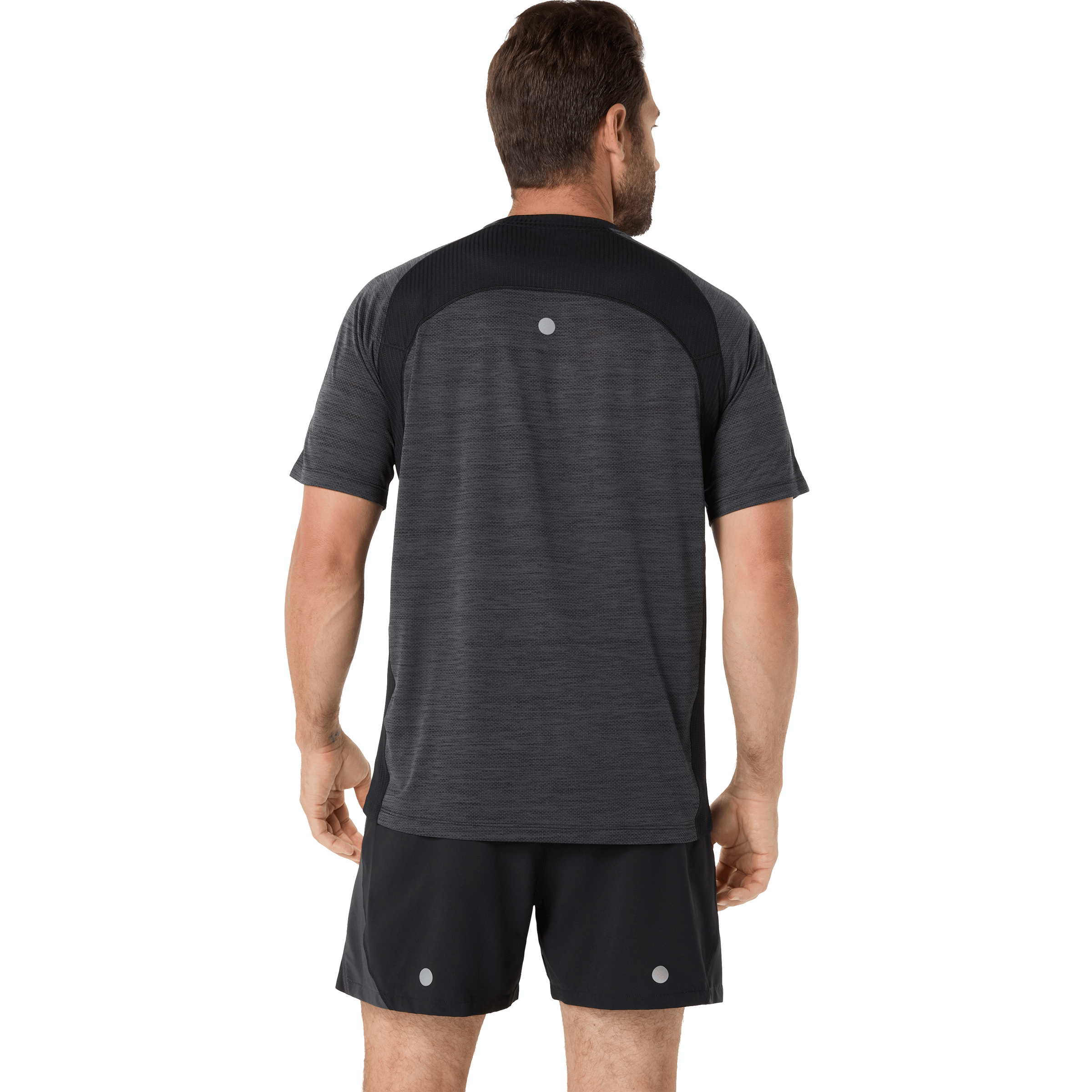 Mens Asics Road Short Sleeve Tee