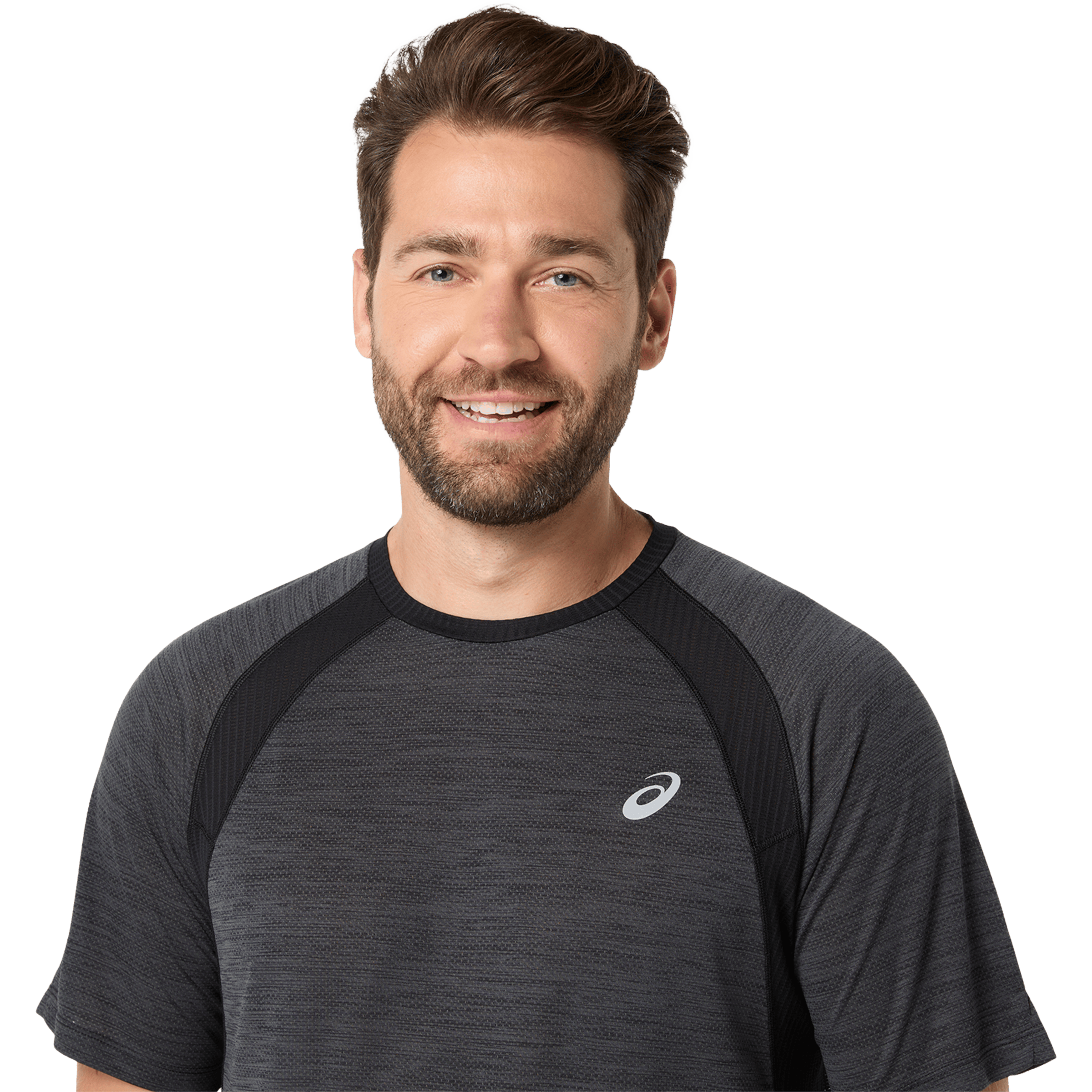 Mens Asics Road Short Sleeve Tee