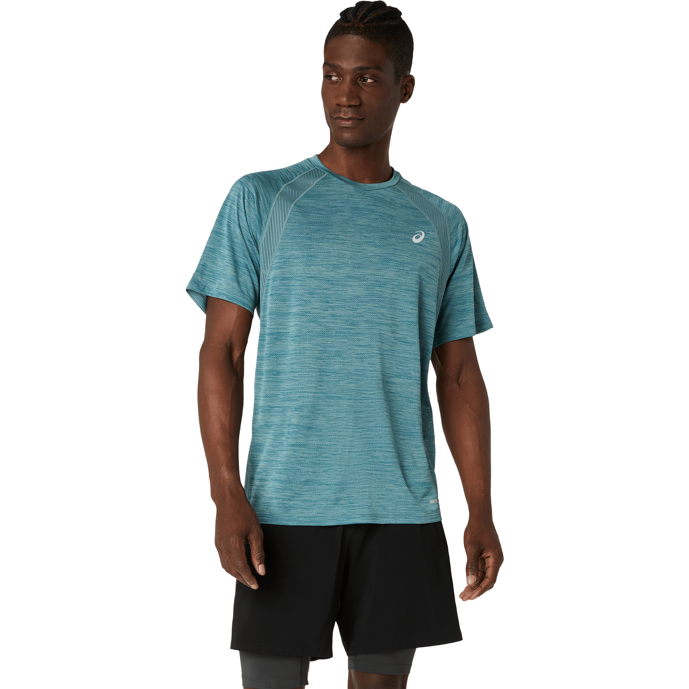 Mens Asics Road Short Sleeve Tee