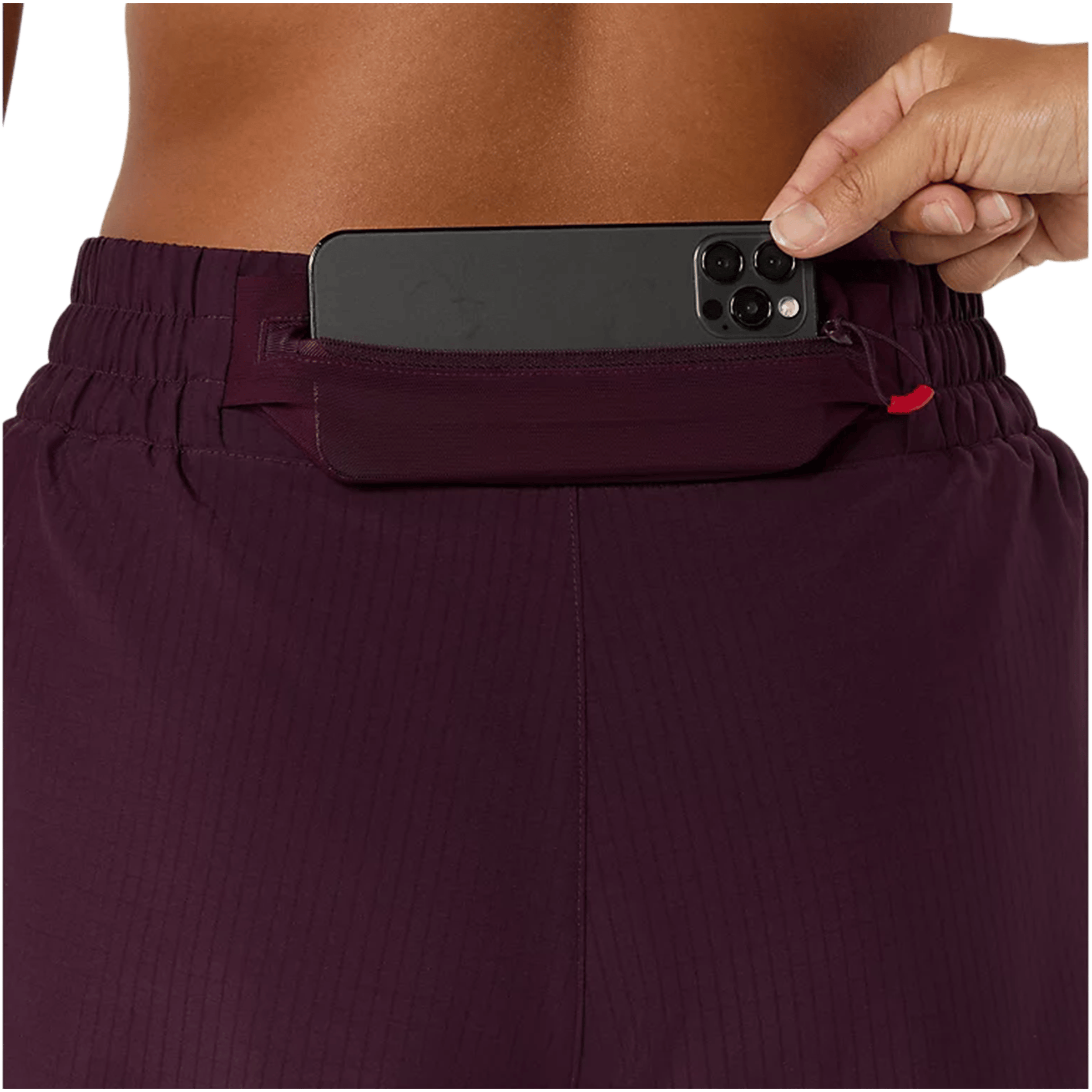 Womens Asics Nagino Run 2in1 (4") Shorts