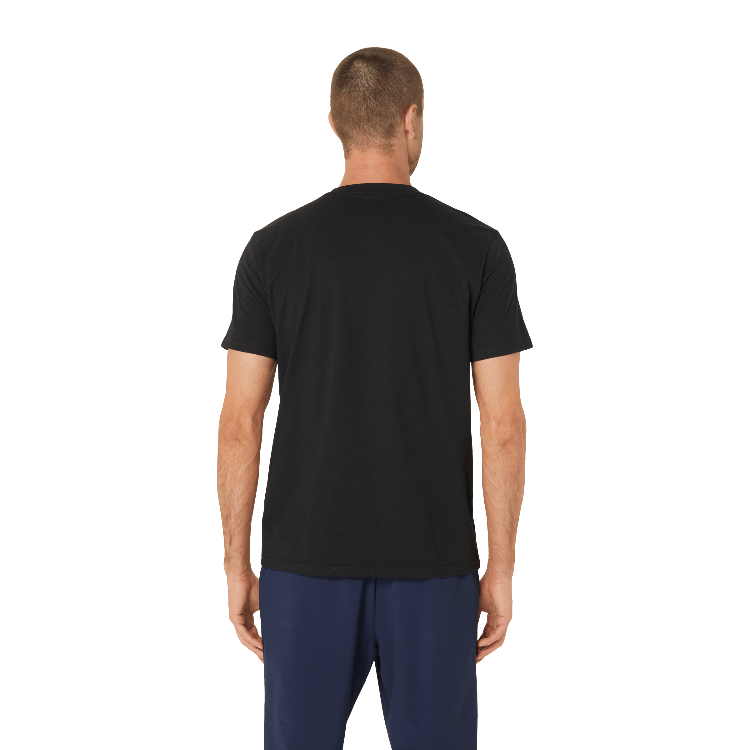 Mens Asics Spiral Embroidery Tee