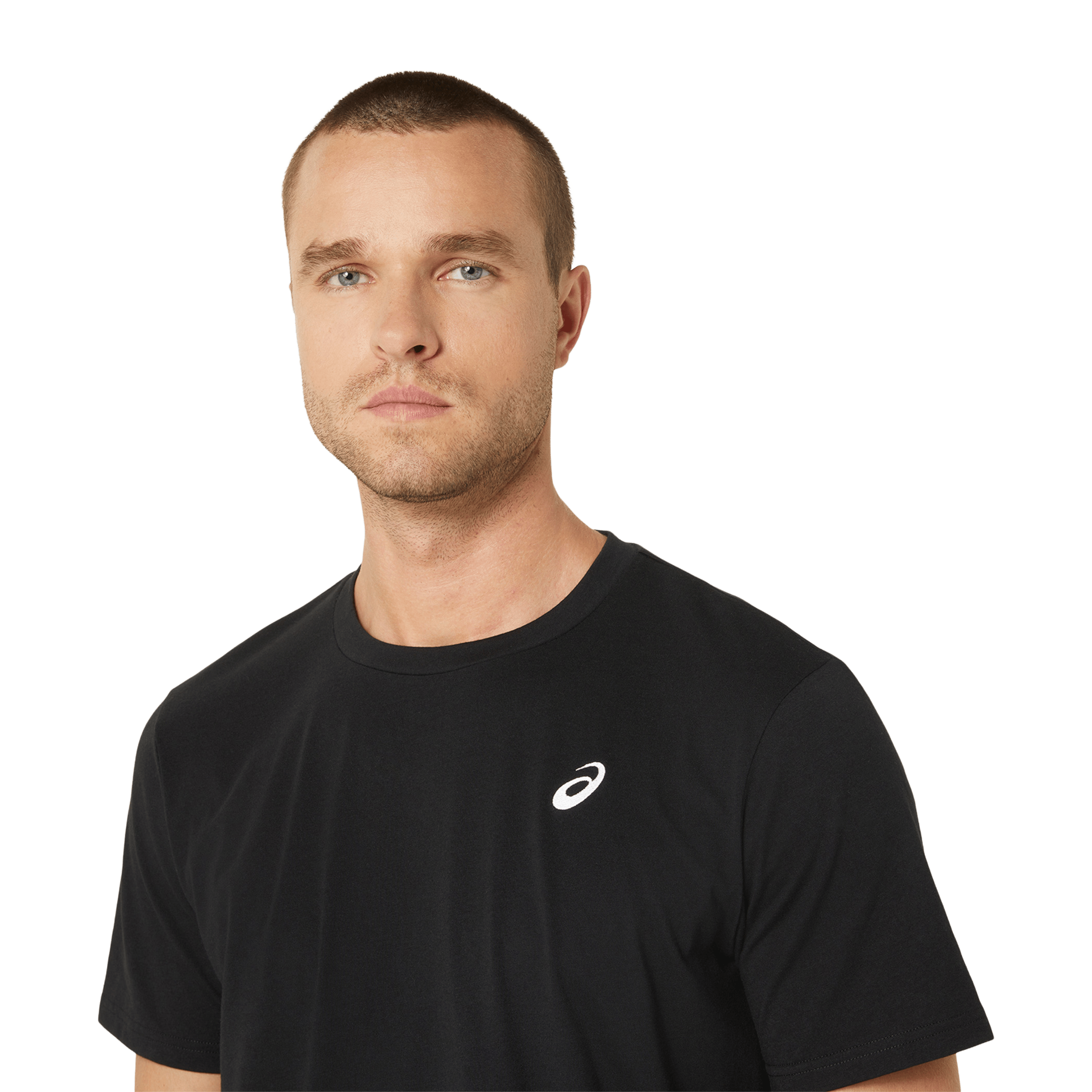Mens Asics Spiral Embroidery Tee