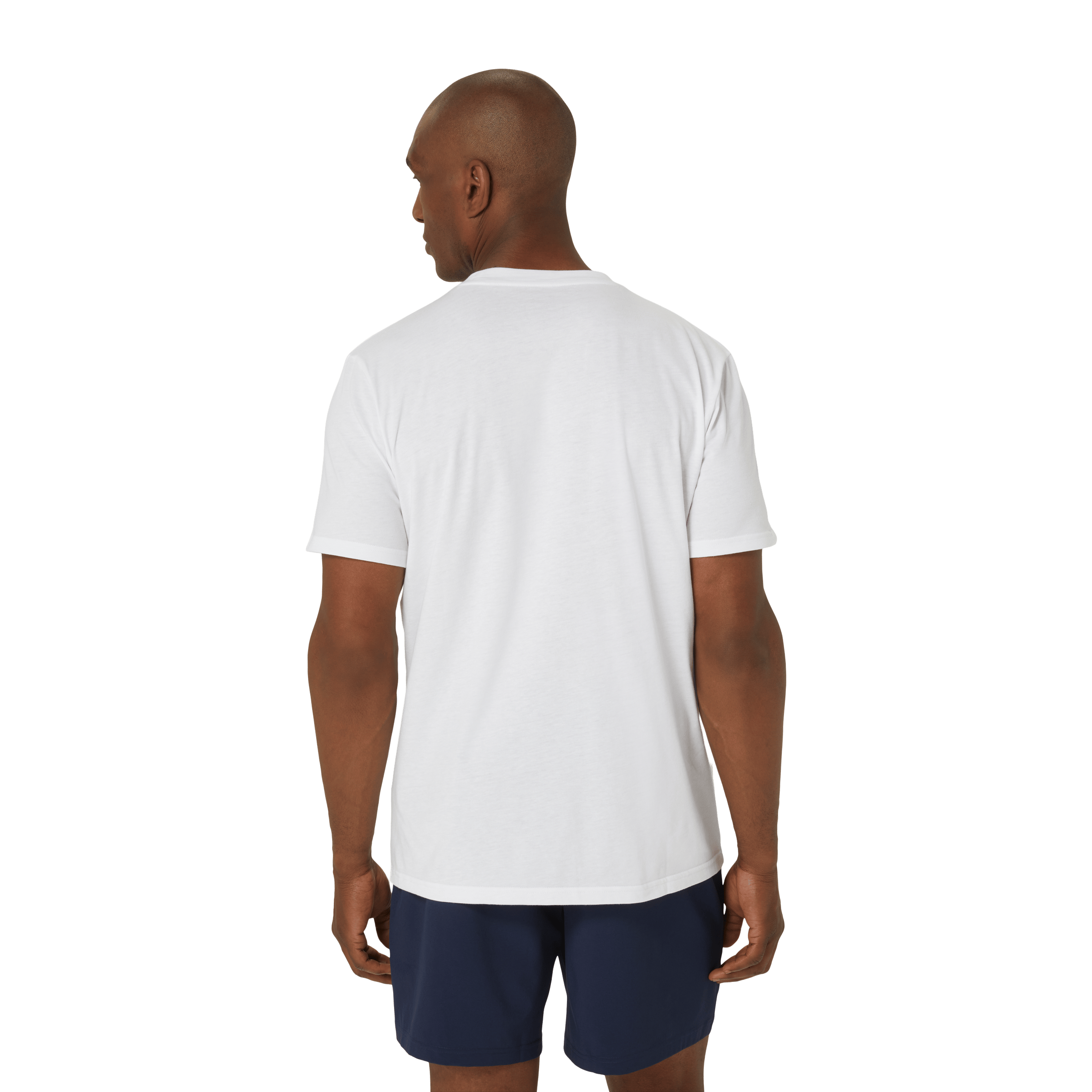 Mens Asics Spiral Embroidery Tee
