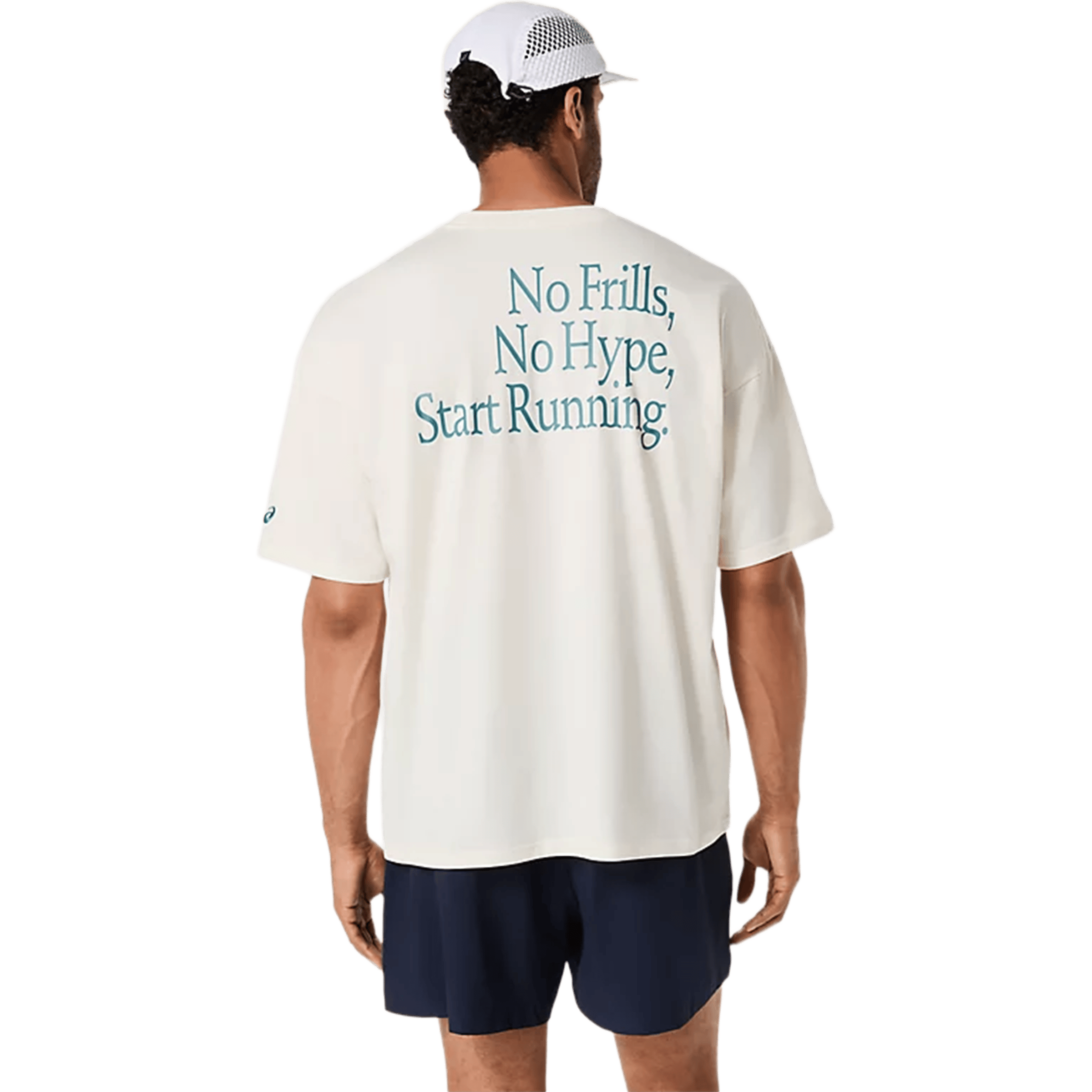 Mens Asics Runner Message Graphic Relaxed Tee