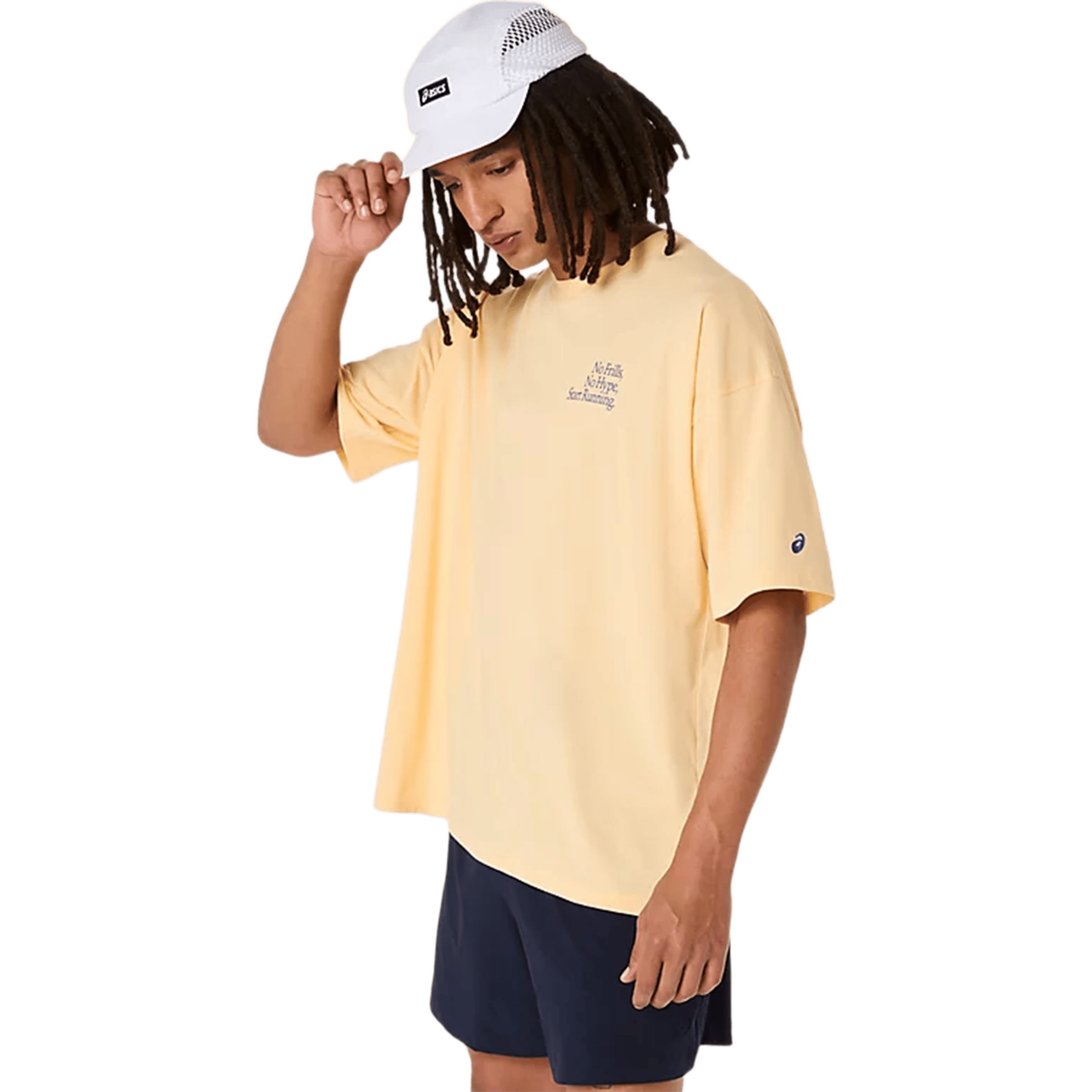 Mens Asics Runner Message Graphic Relaxed Tee