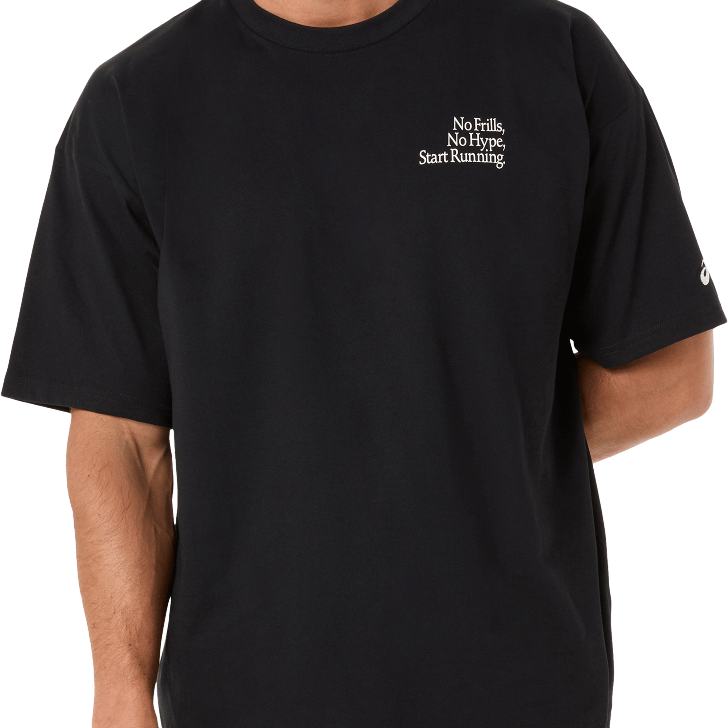 Mens Asics Runner Message Graphic Tee