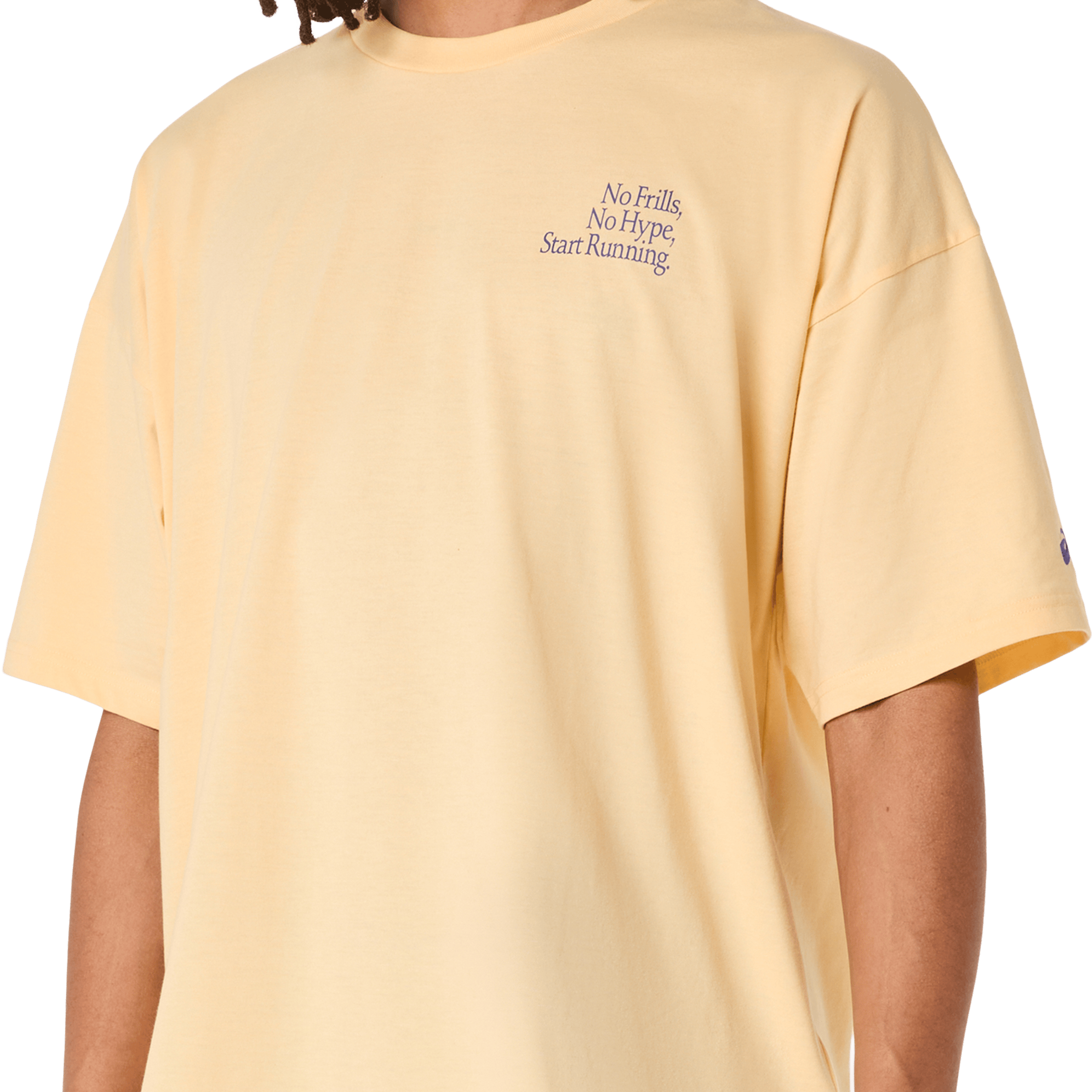 Mens Asics Runner Message Graphic Tee