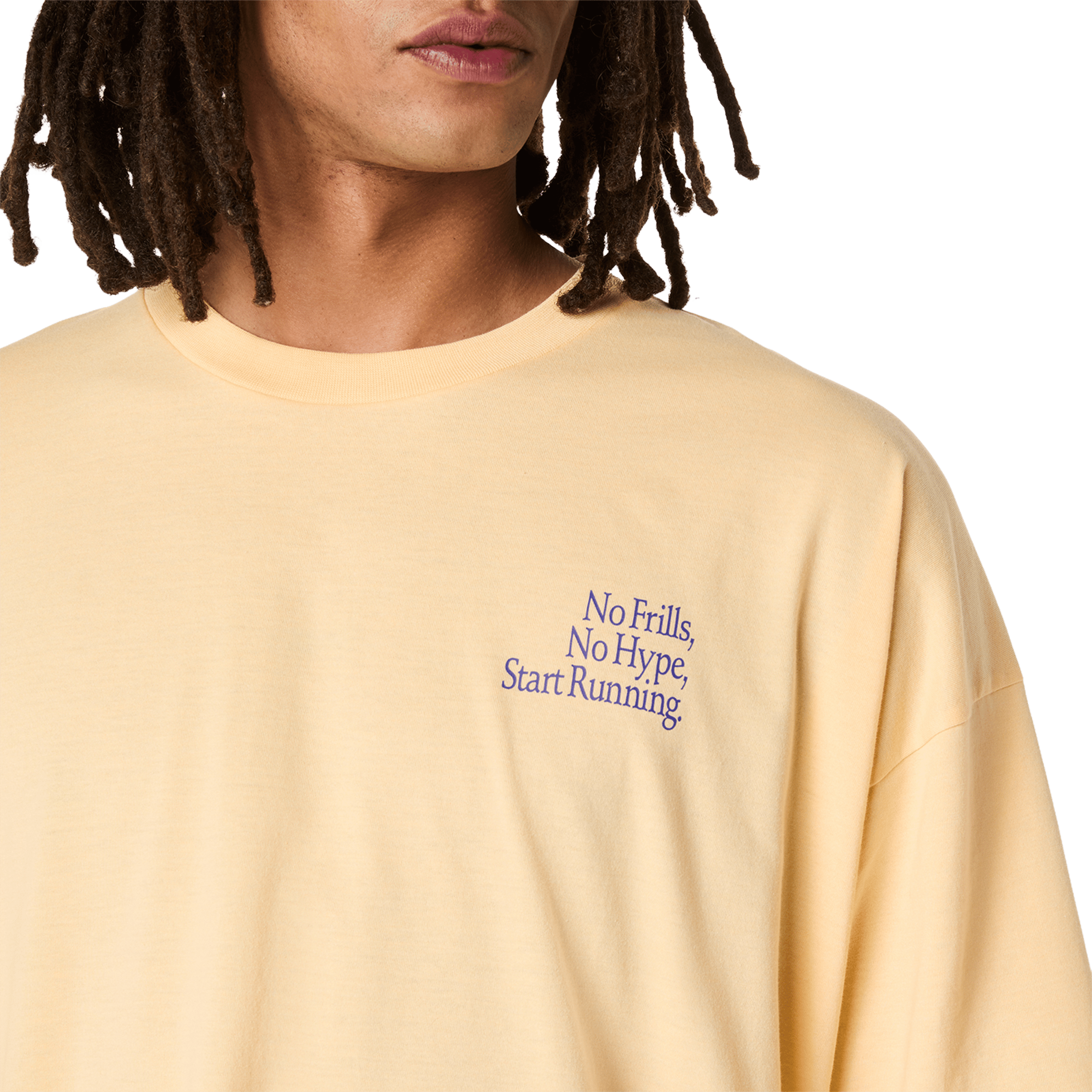 Mens Asics Runner Message Graphic Relaxed Tee