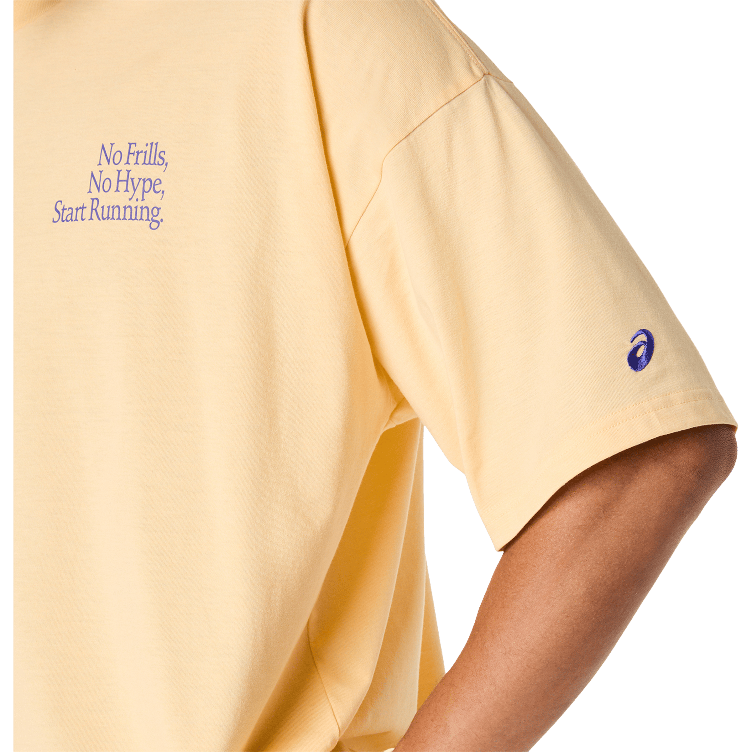 Mens Asics Runner Message Graphic Relaxed Tee