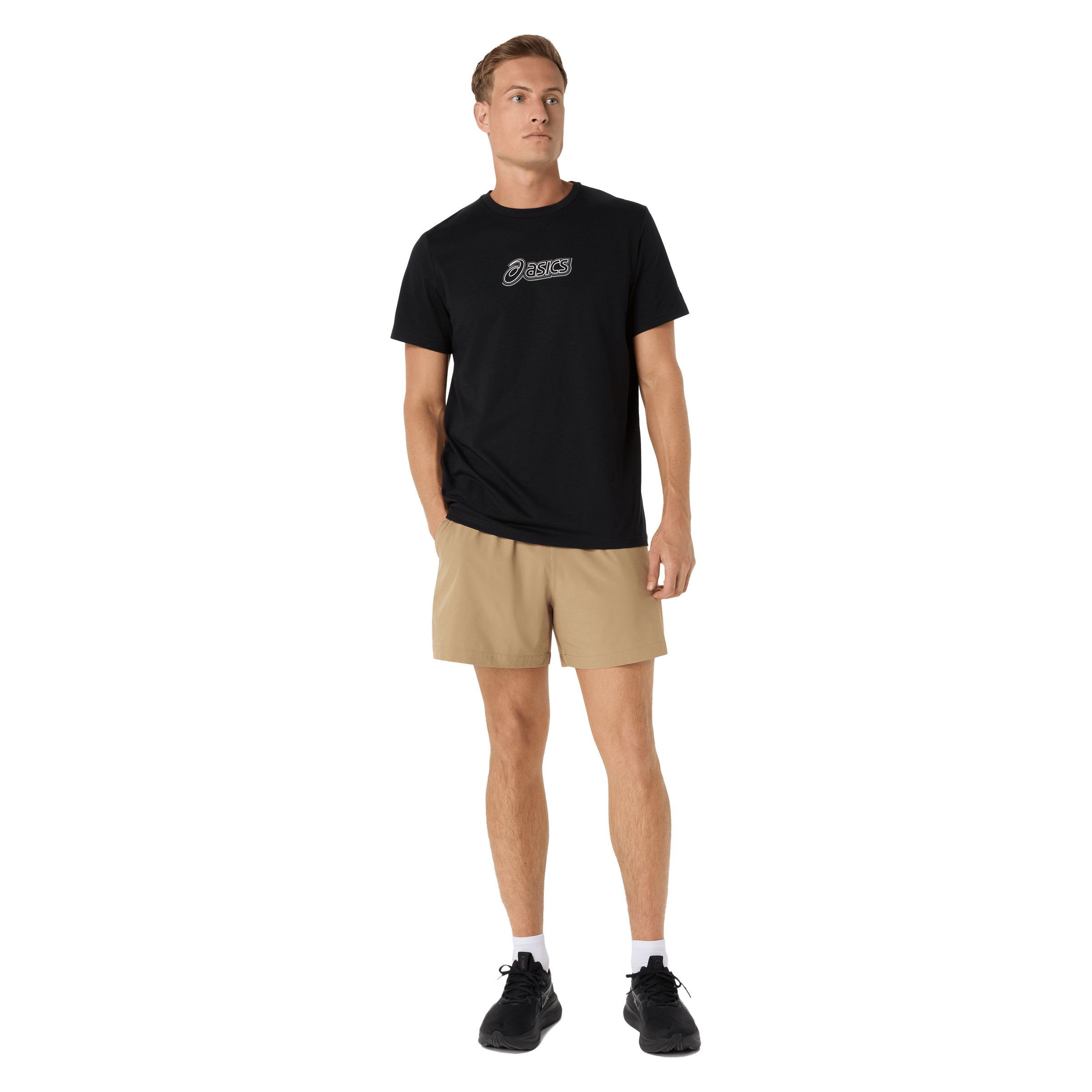Mens Asics Asics Logo Graphic Tee