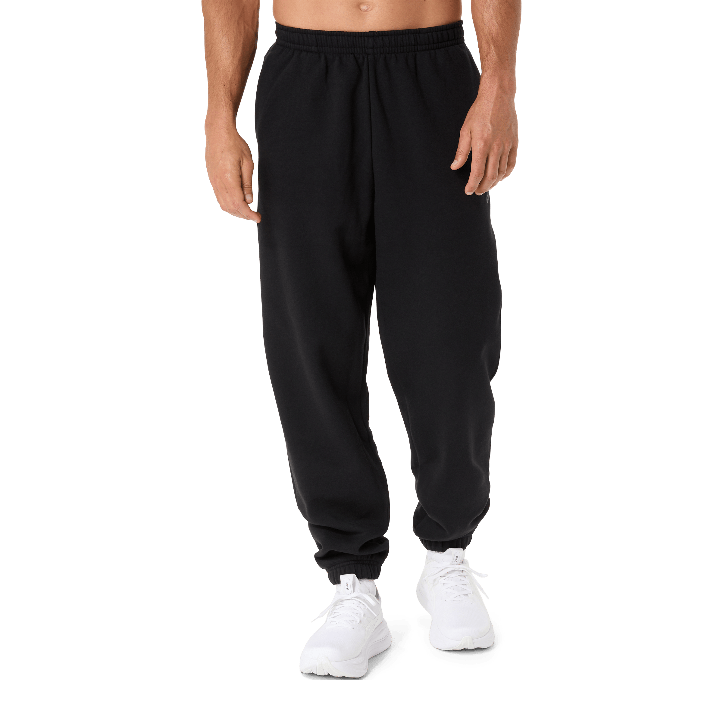 Mens Asics Fleece Relaxed Pants