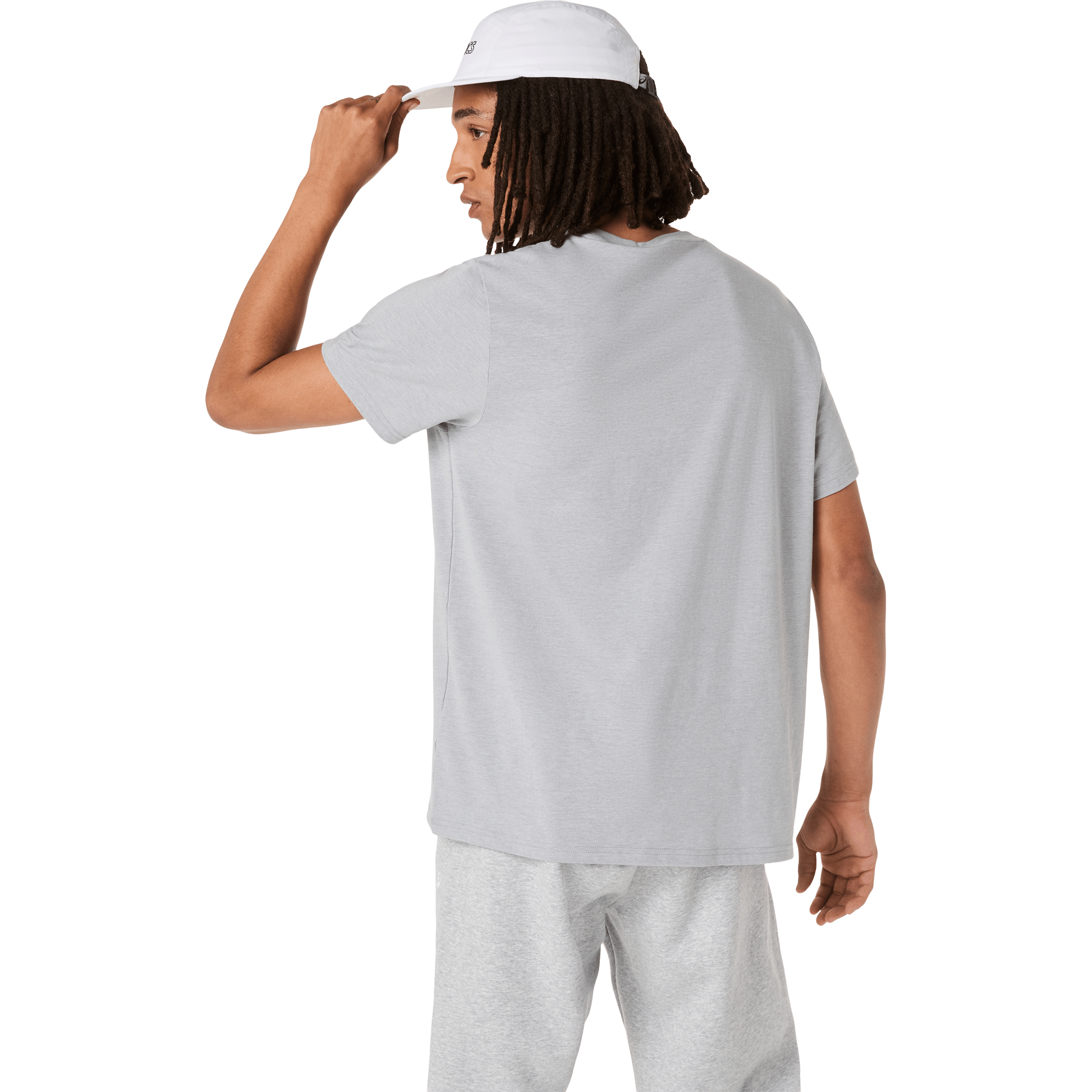 Mens Asics Spiral Embroidery Relaxed Tee