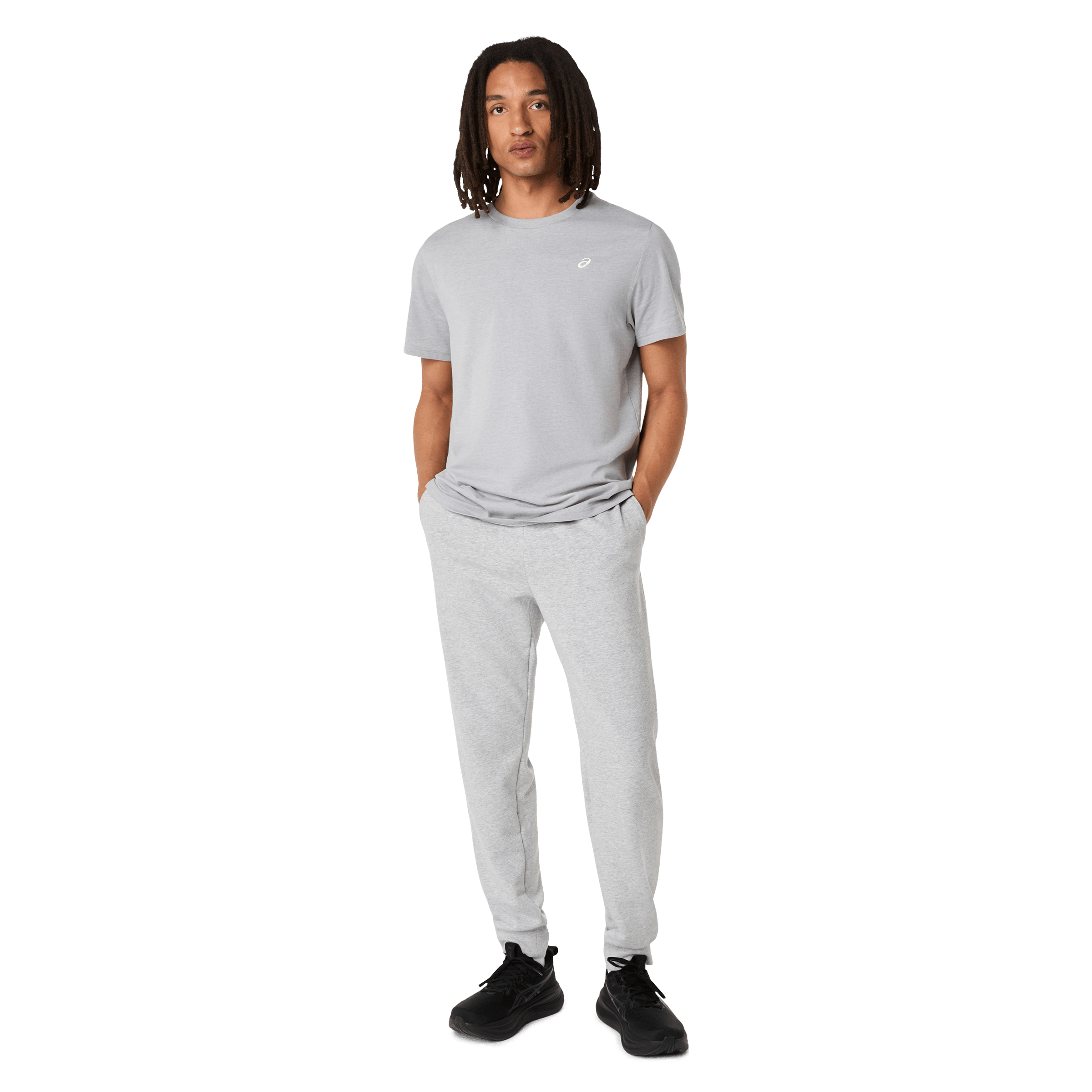 Mens Asics Spiral Embroidery Relaxed Tee