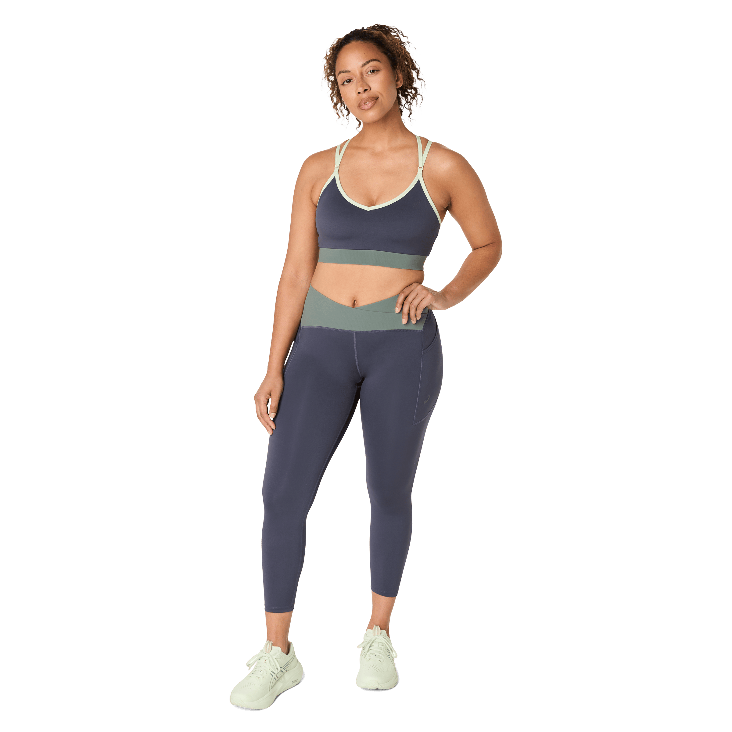 Womens Asics Nagino Flex (7/8 length) Tights
