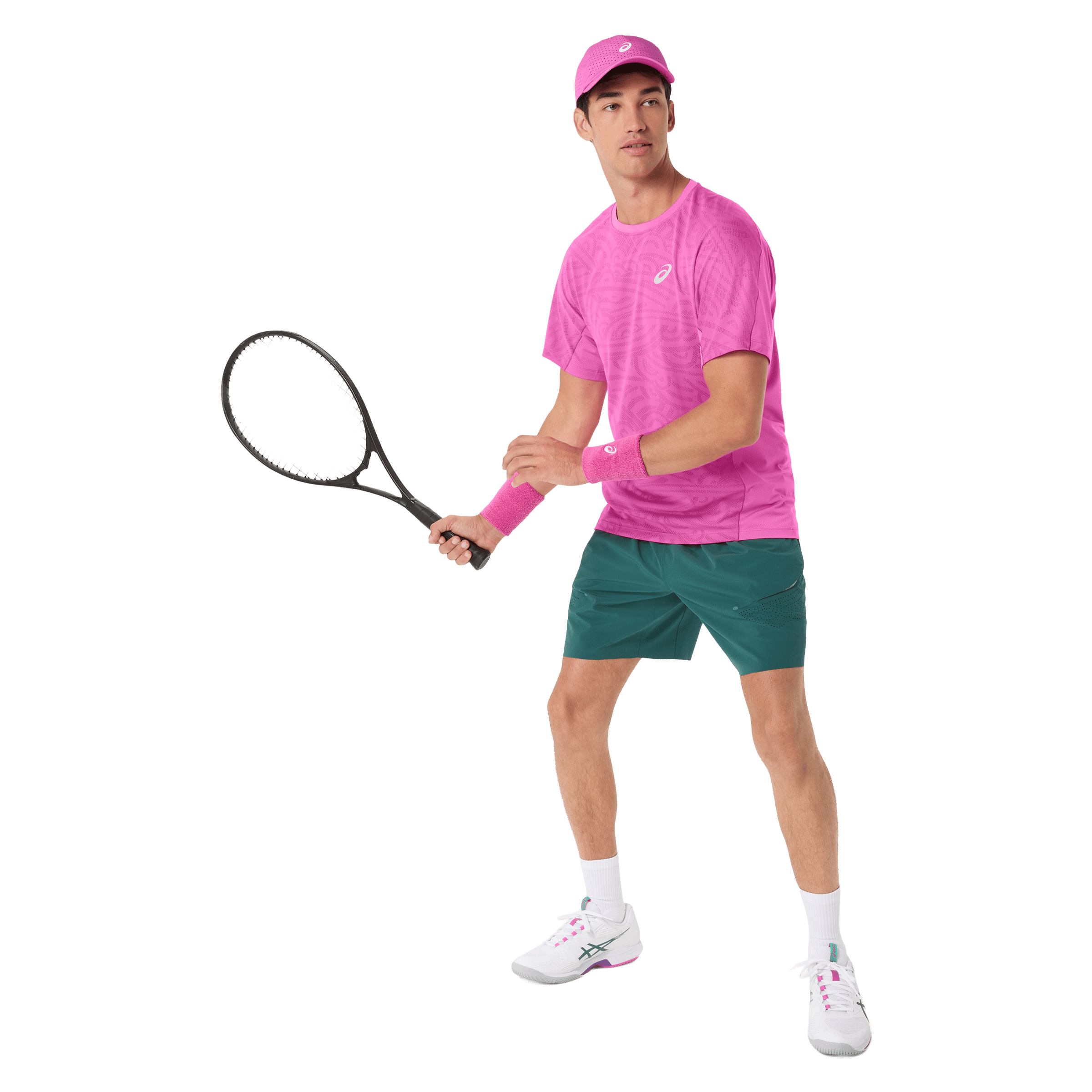 Mens Asics Match Actibreeze Tennis Tee