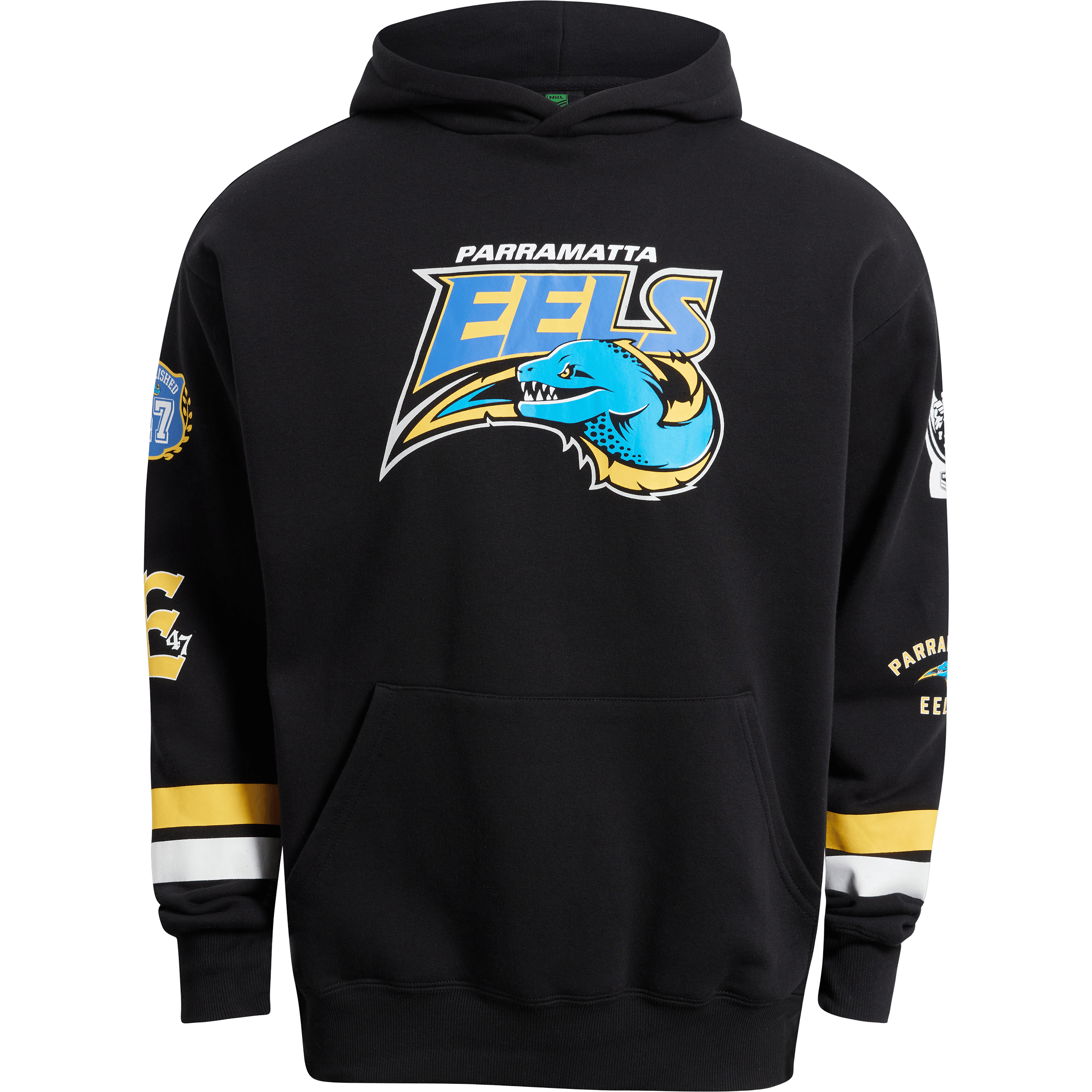 Mens Bleacher Athletic NRL Parramatta Eels Club Hoodie
