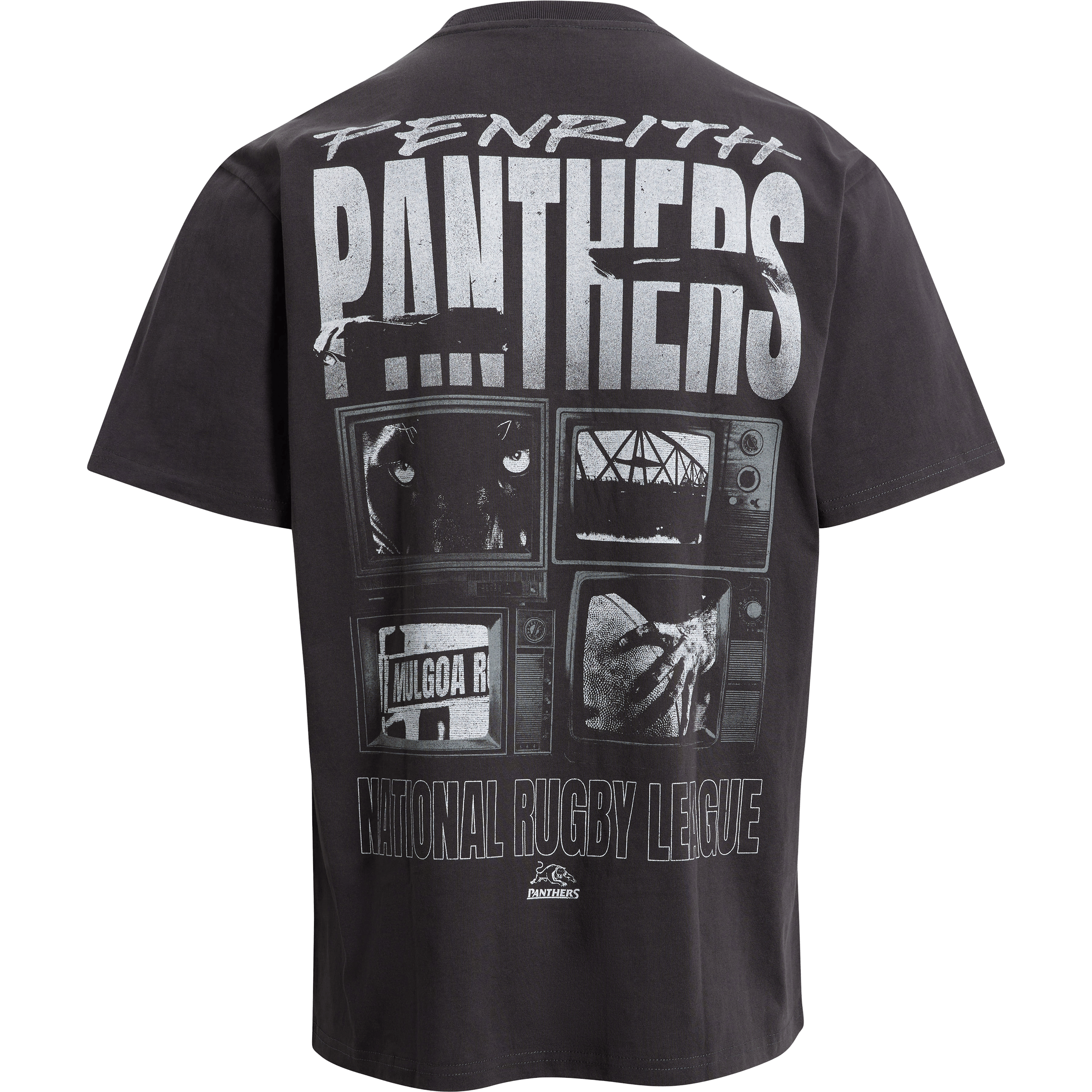 Mens Bleacher Athletic NRL Penrith Panthers Boxy Tee