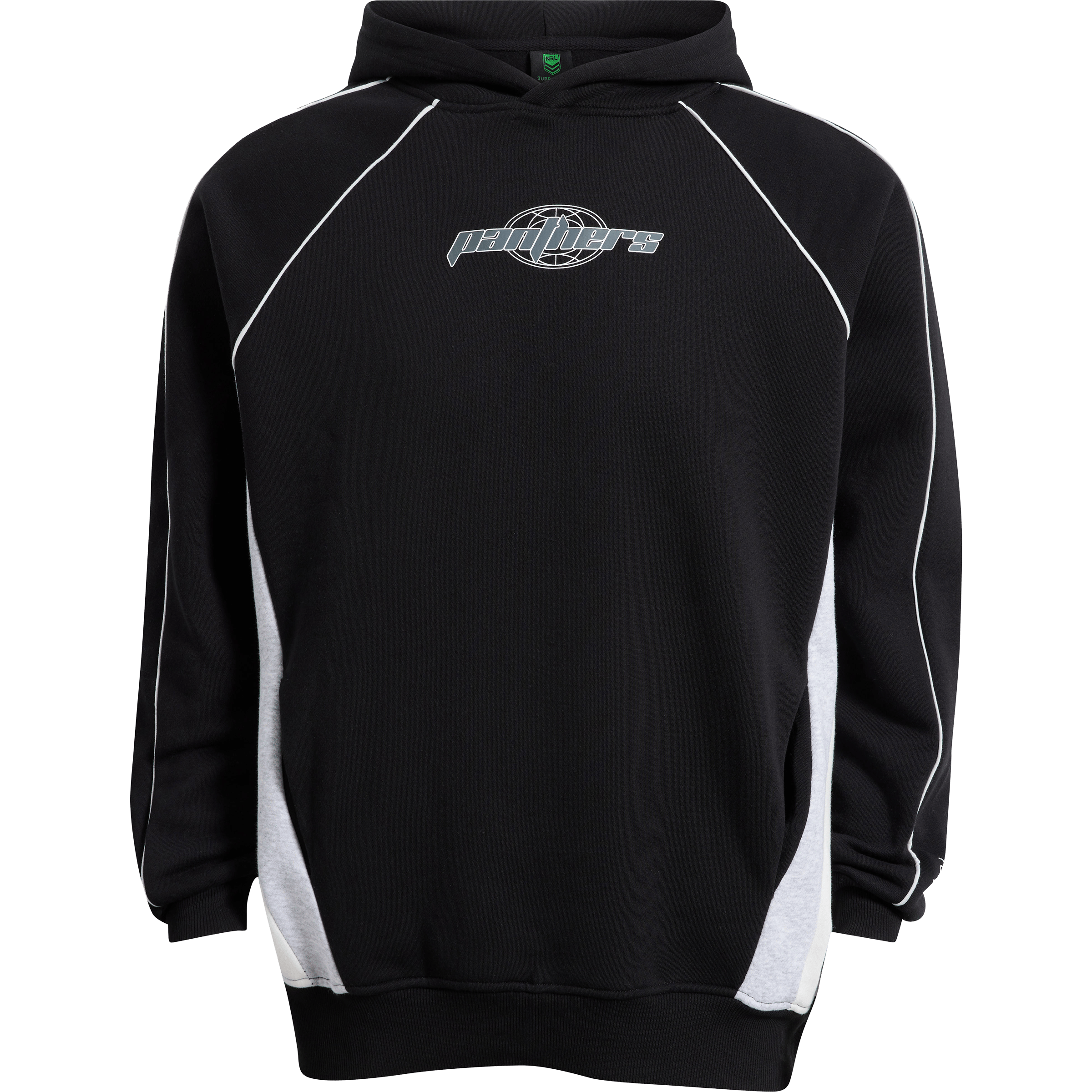 Mens Bleacher Athletic NRL Penrith Panthers Club Piping Hoodie