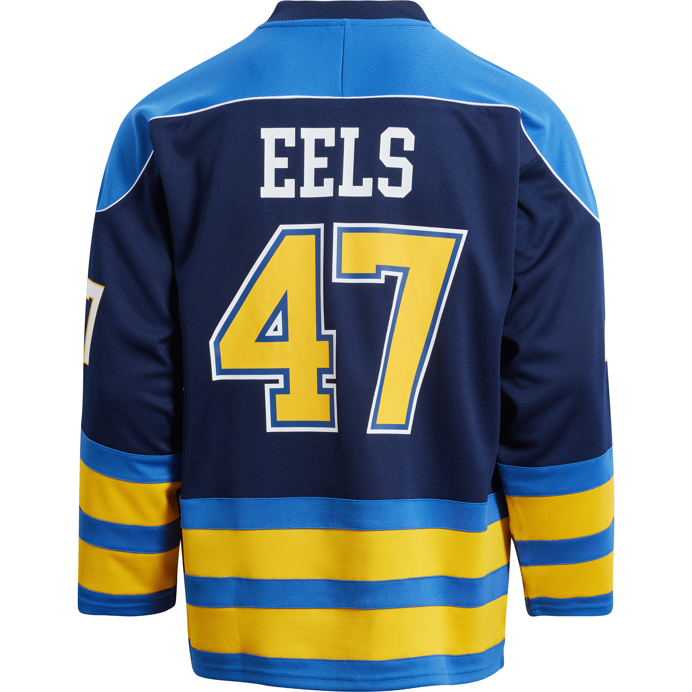 Mens Bleacher Athletic NRL Parramatta Eels Hockey Long Sleeve