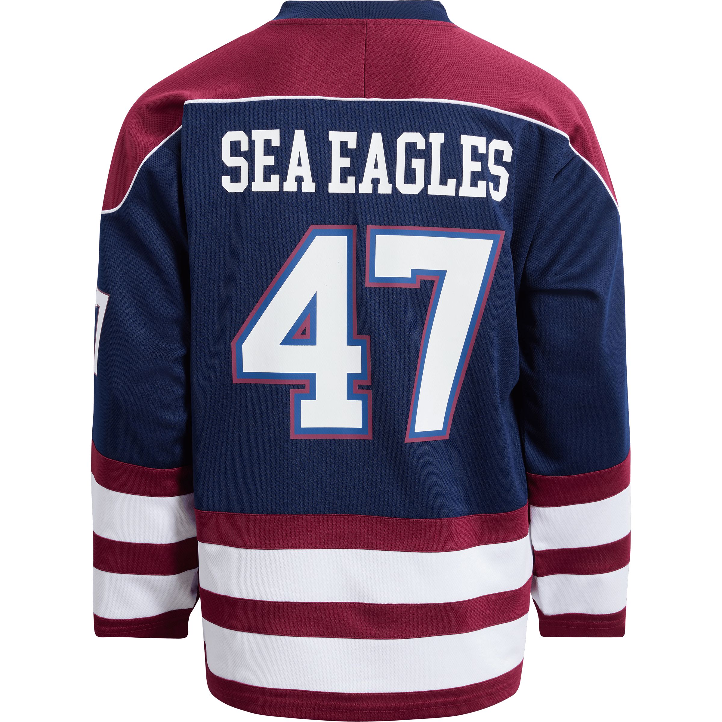 Mens Bleacher Athletic NRL Manly Sea Eagles Hockey Long Sleeve