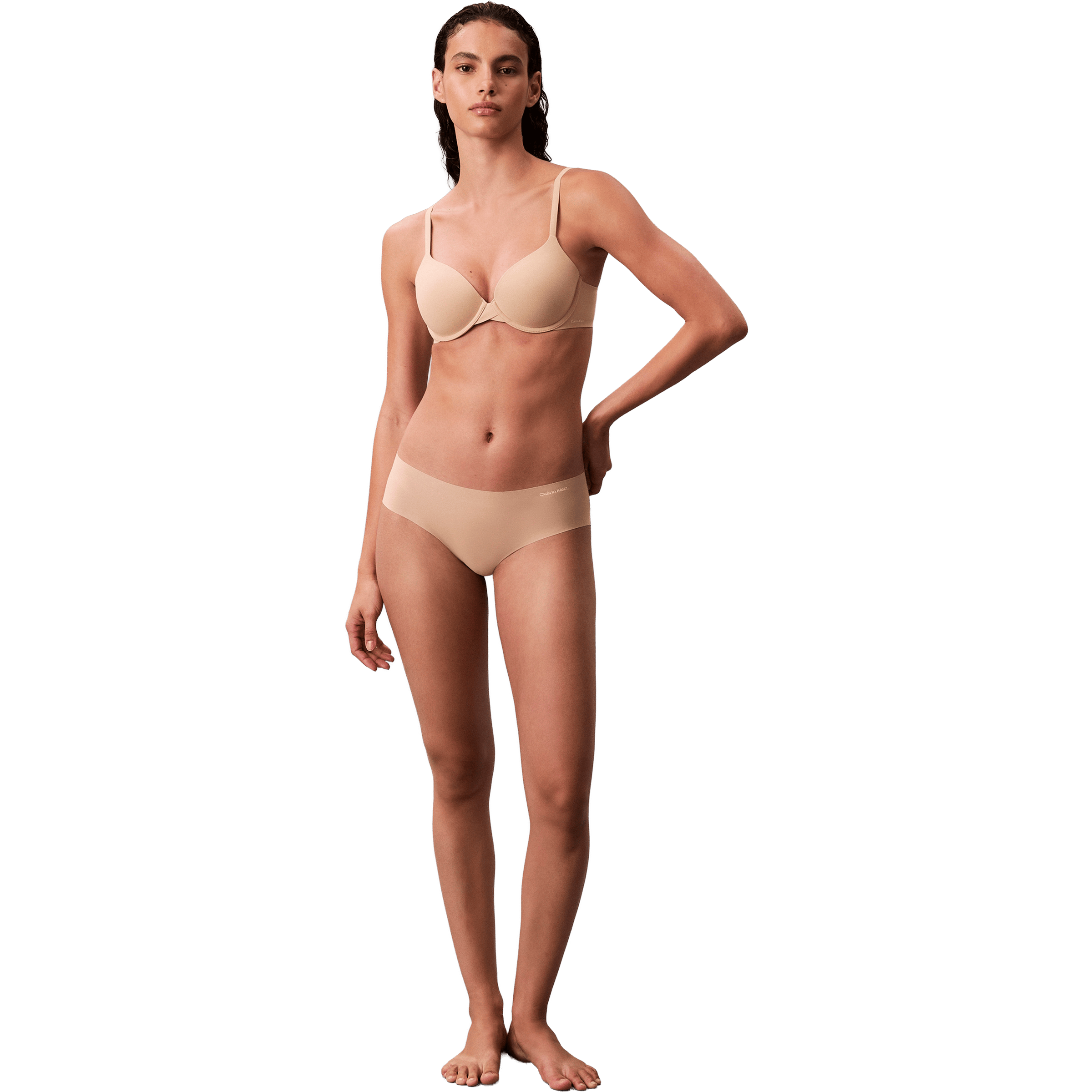 Calvin Klein (3pk) Invisibles Hipster Thongs