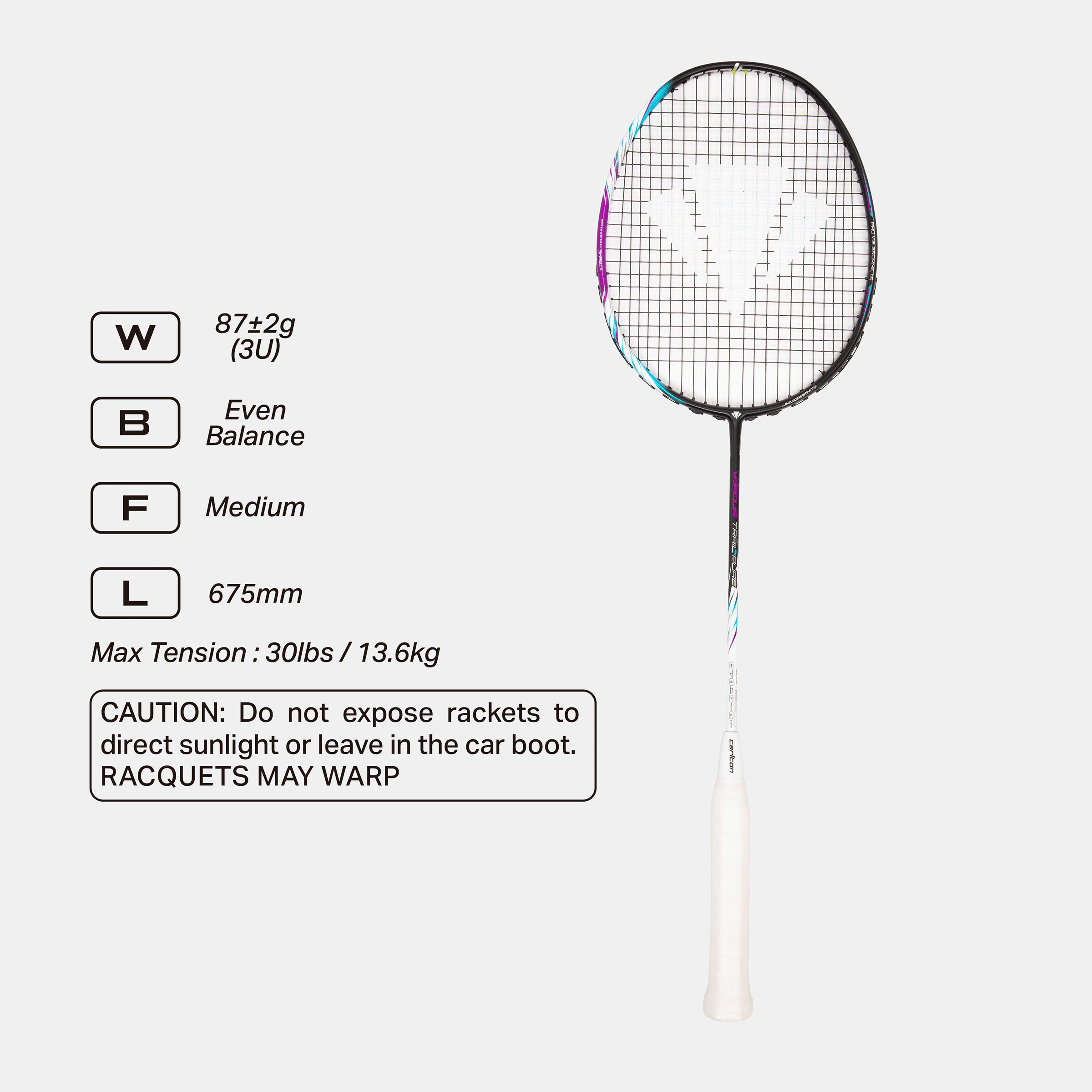 Carlton Vapour Trail Pure MK2 Badminton Racquet