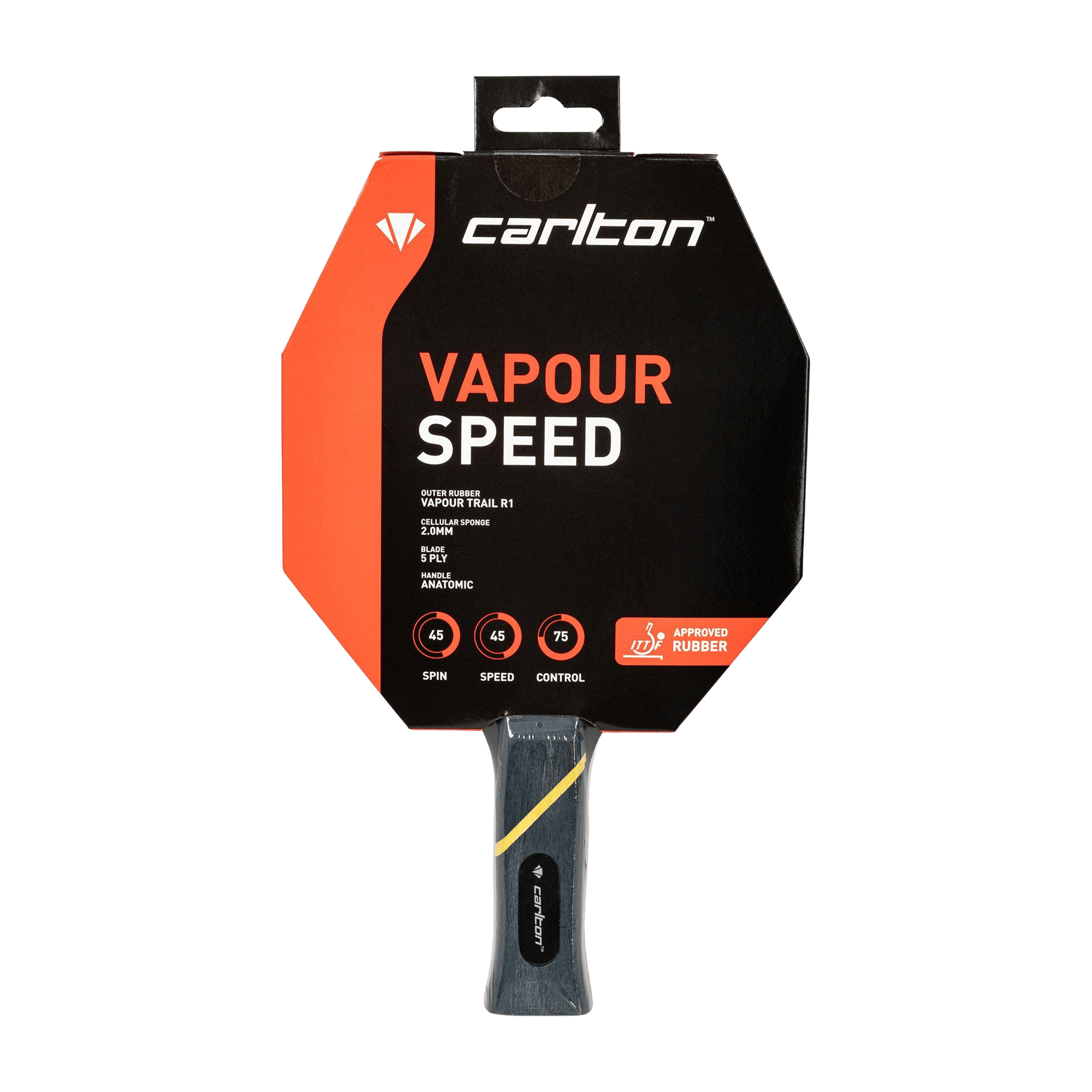 Carlton Vapour Speed Table Tennis Bat