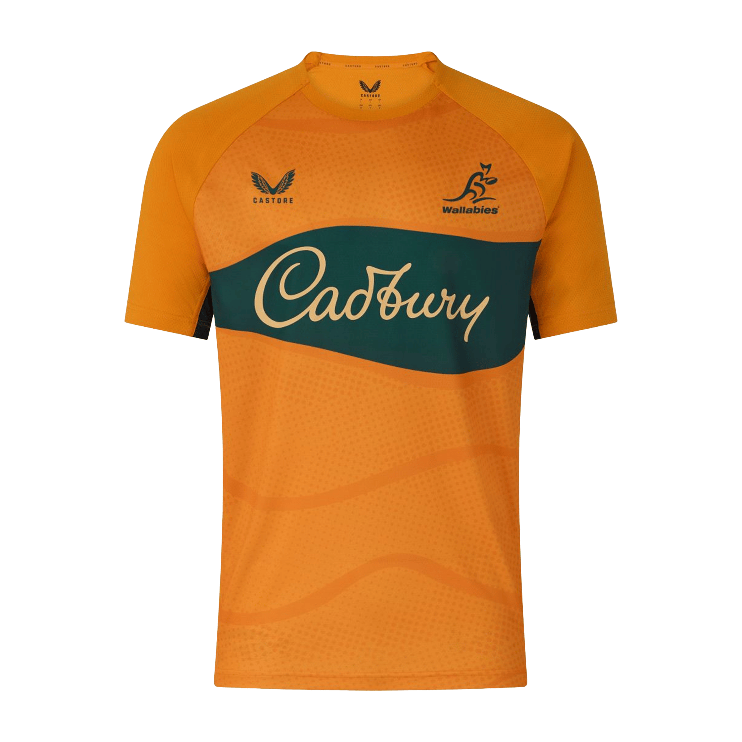 Mens Castore Wallabies 2026 Pre-Match Rugby Tee