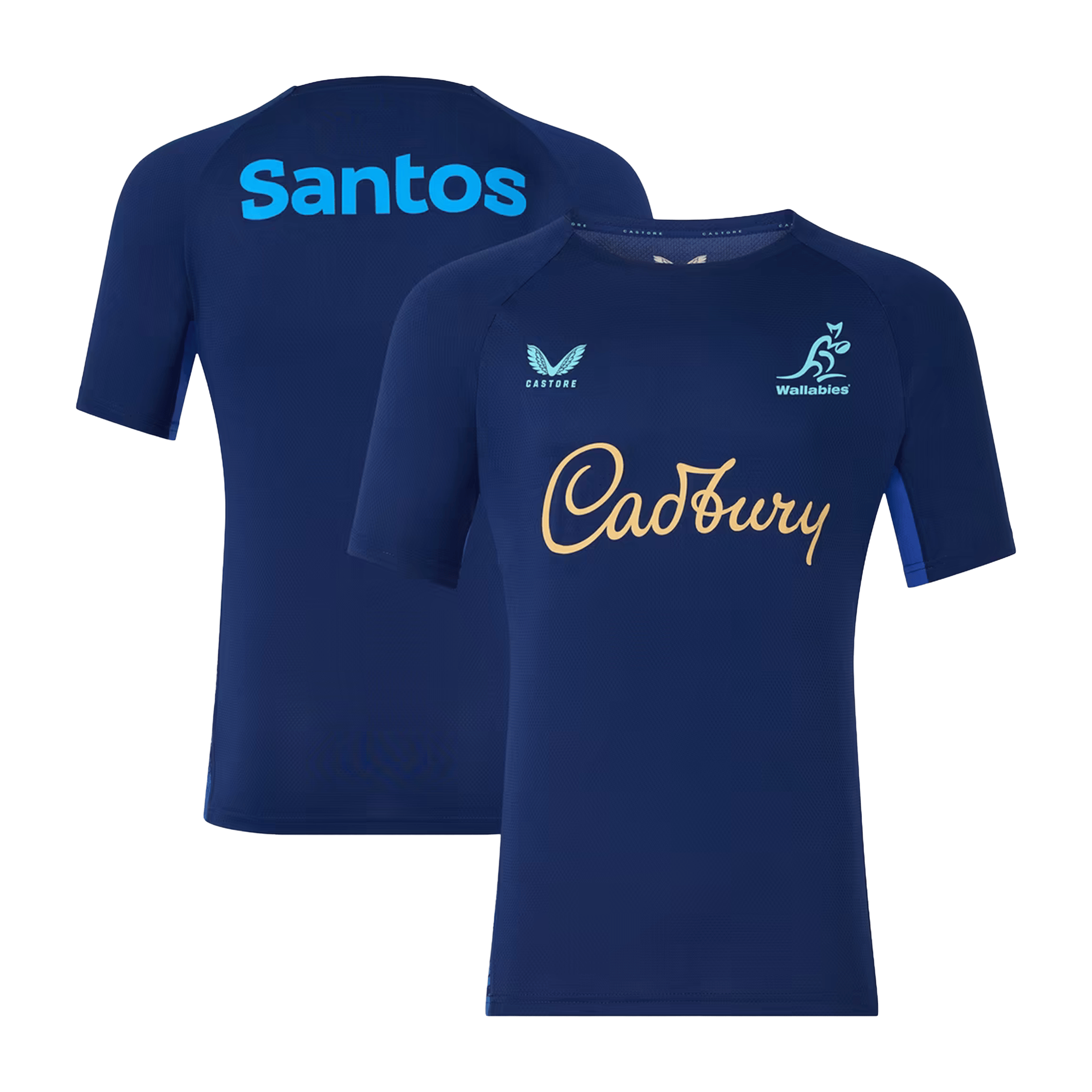 Mens Castore Wallabies 2026 Performance Rugby Tee