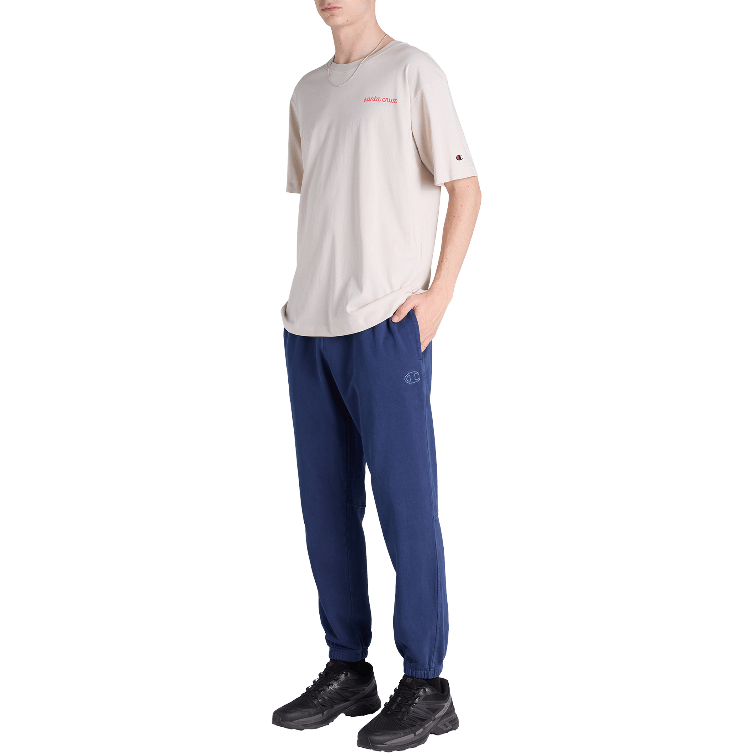 Mens Champion Rochester Vintage Wash Slim Leg Pants
