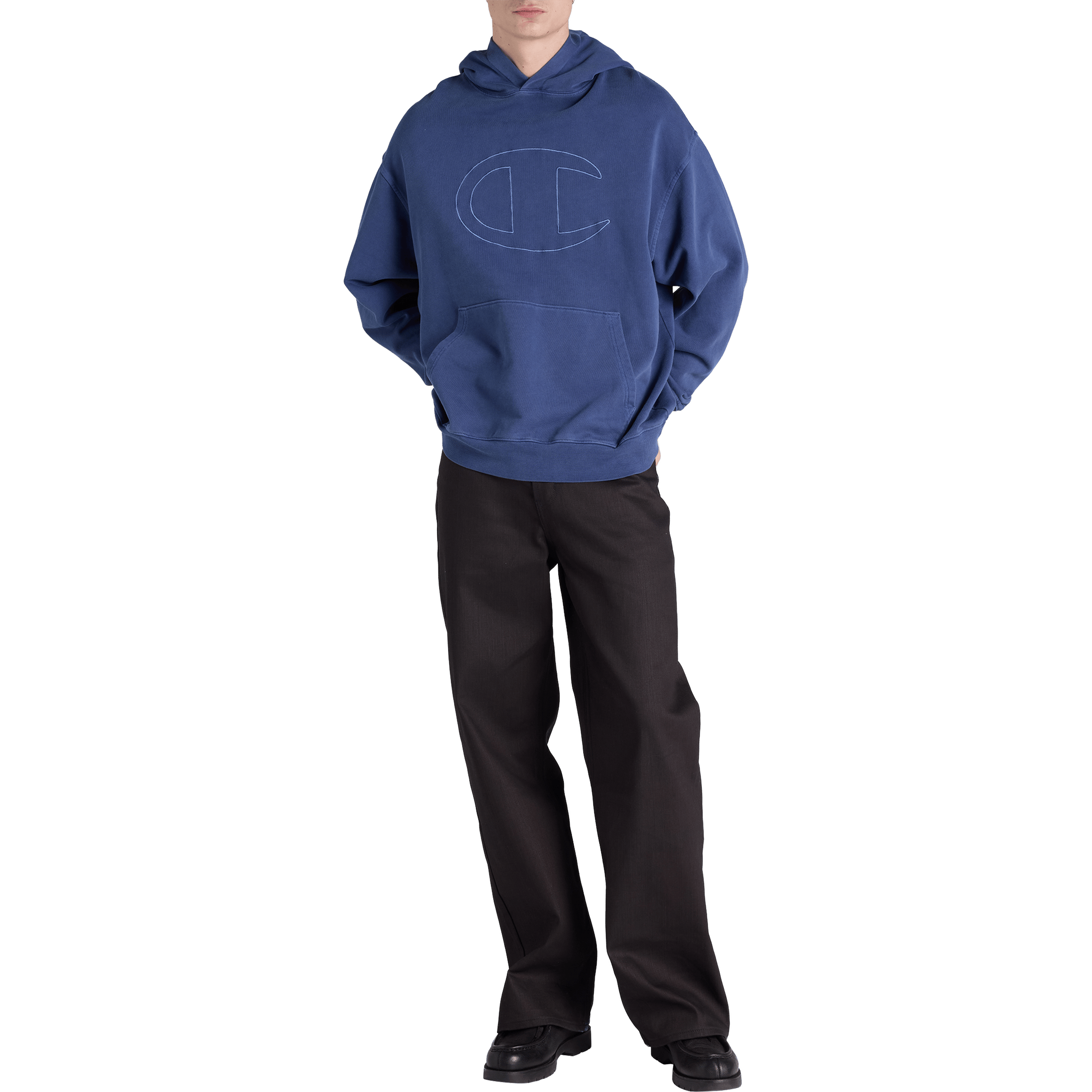 Mens Champion Rochester Vintage Wash Hoodie