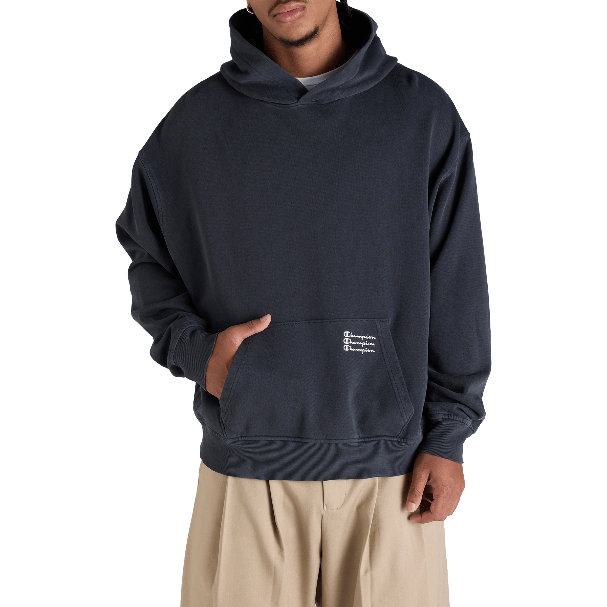 Mens Champion Rochester Vintage Wash Hoodie