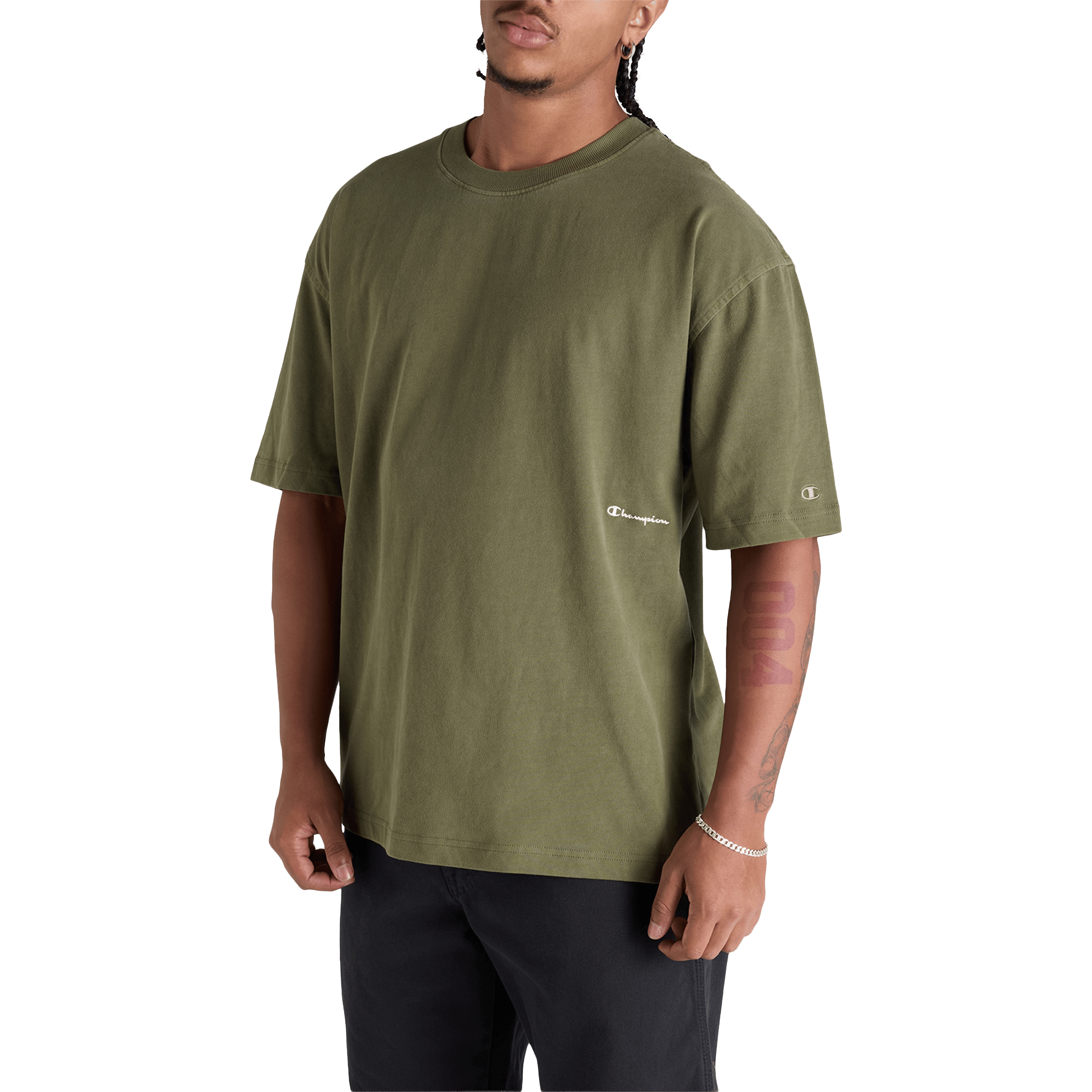 Mens Champion Vintage Wash Tee