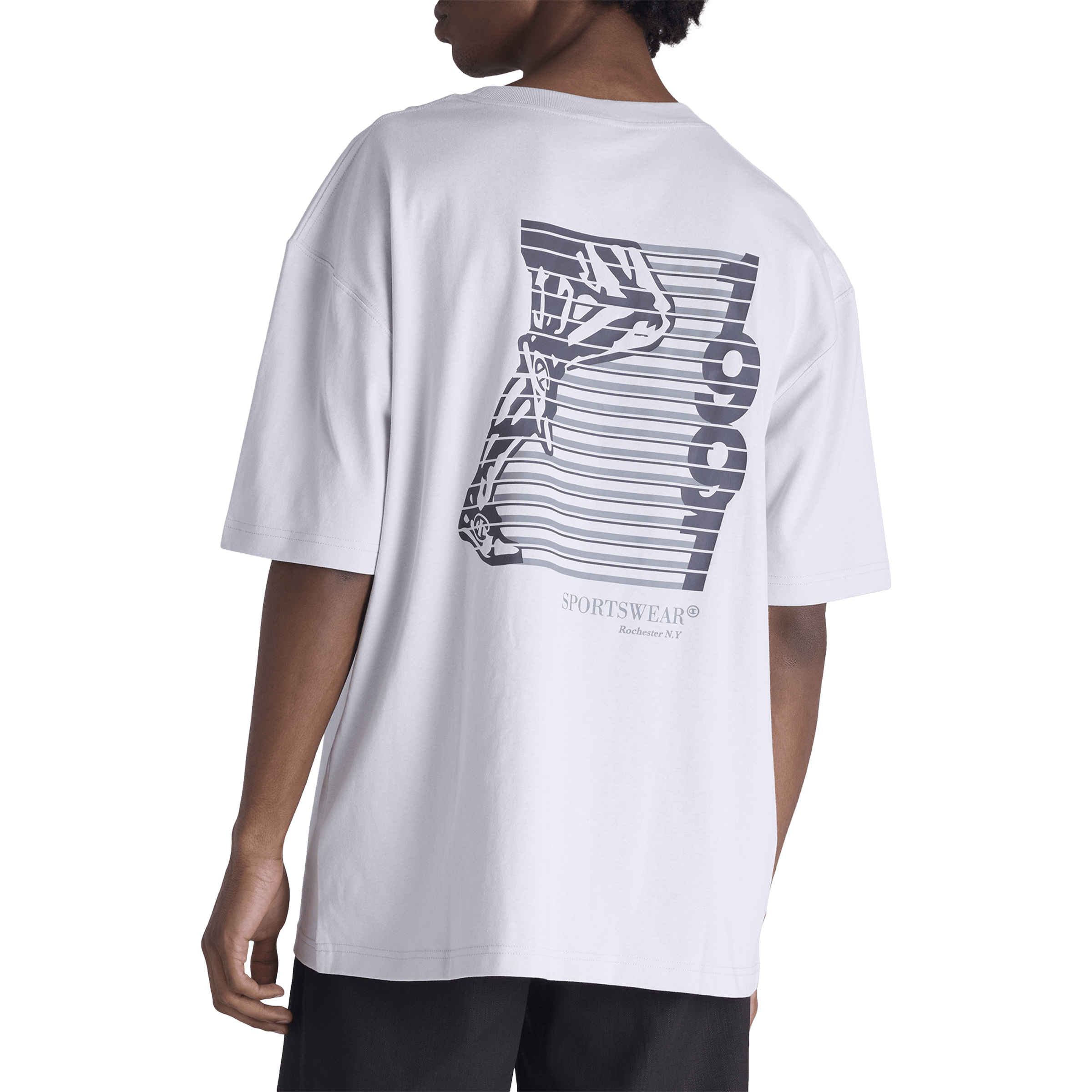Mens Champion Graphic Shop Tee