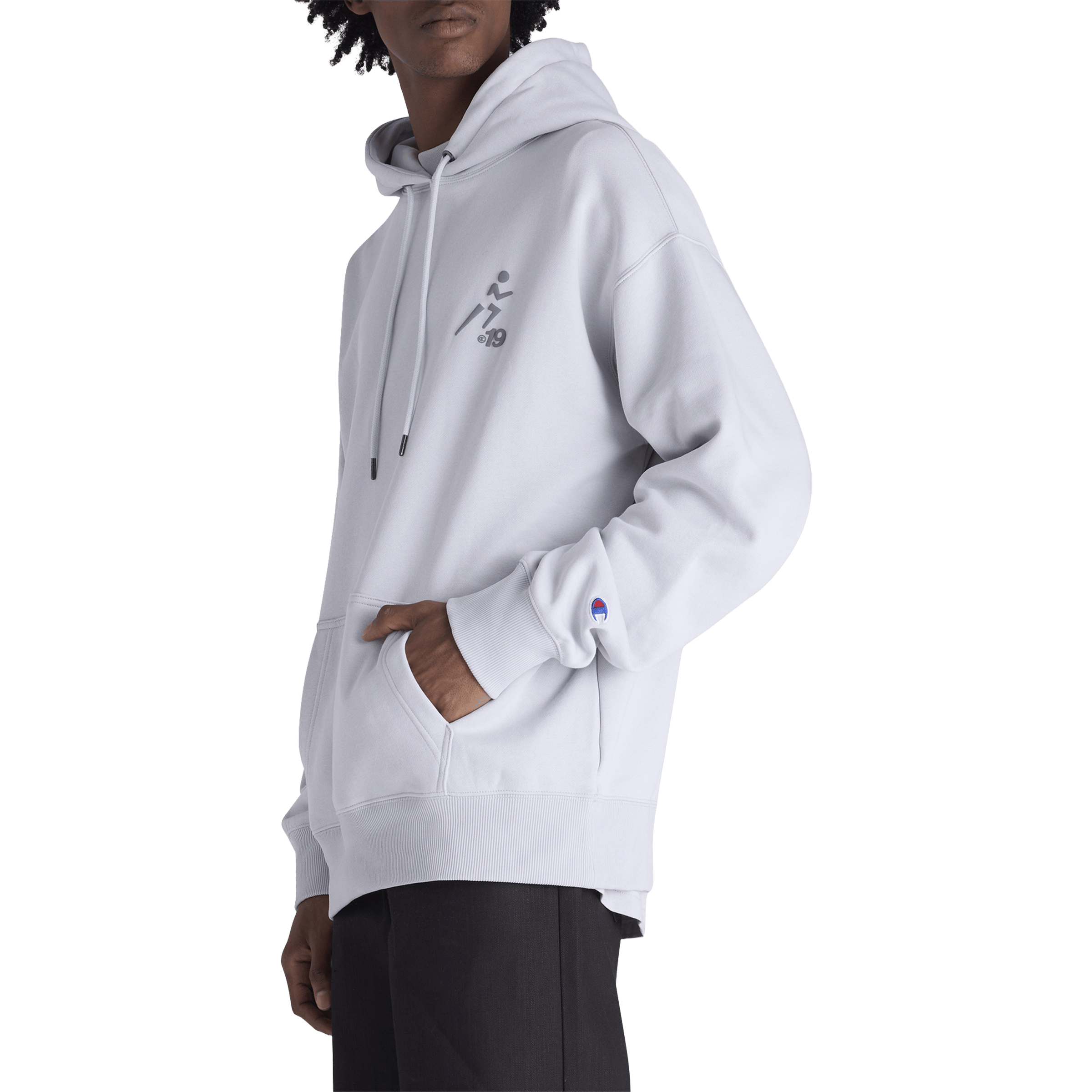 Mens Champion Graphic Shop Hoodie